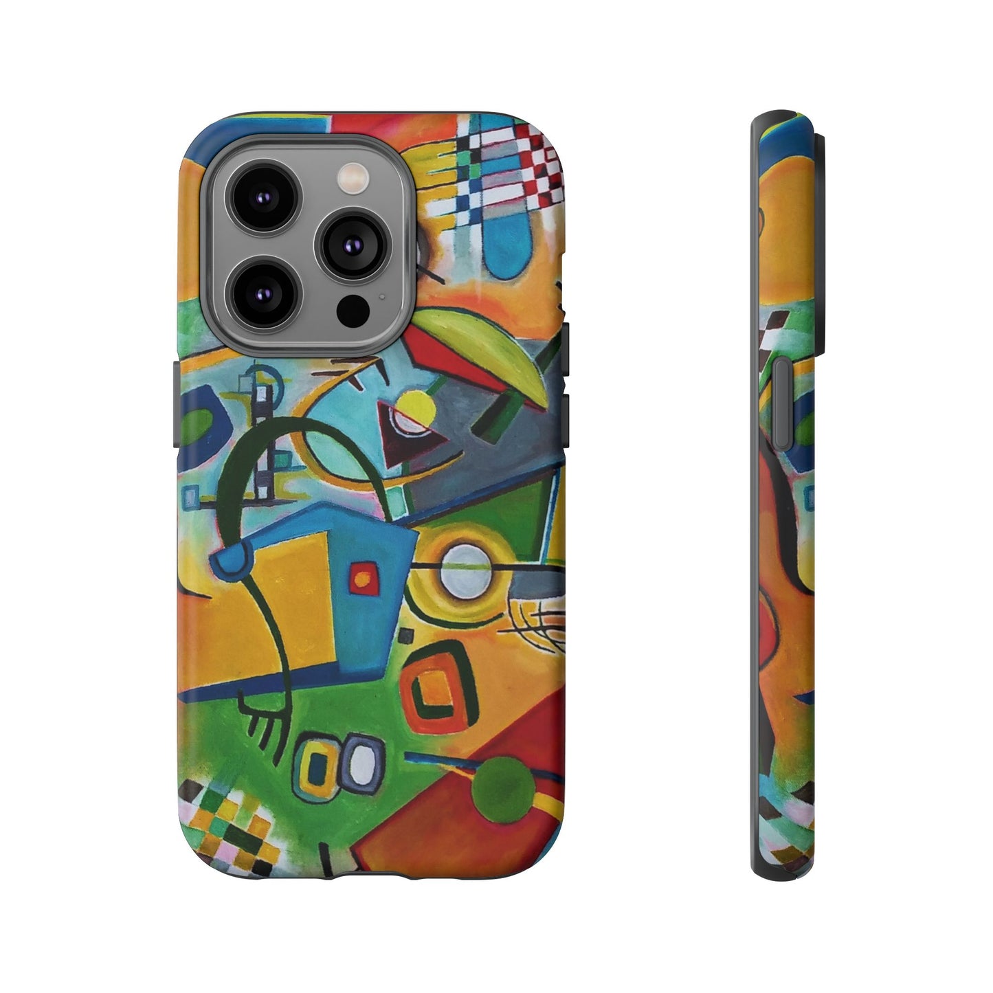 Phone Case "Kandinsky Inspired" Painting