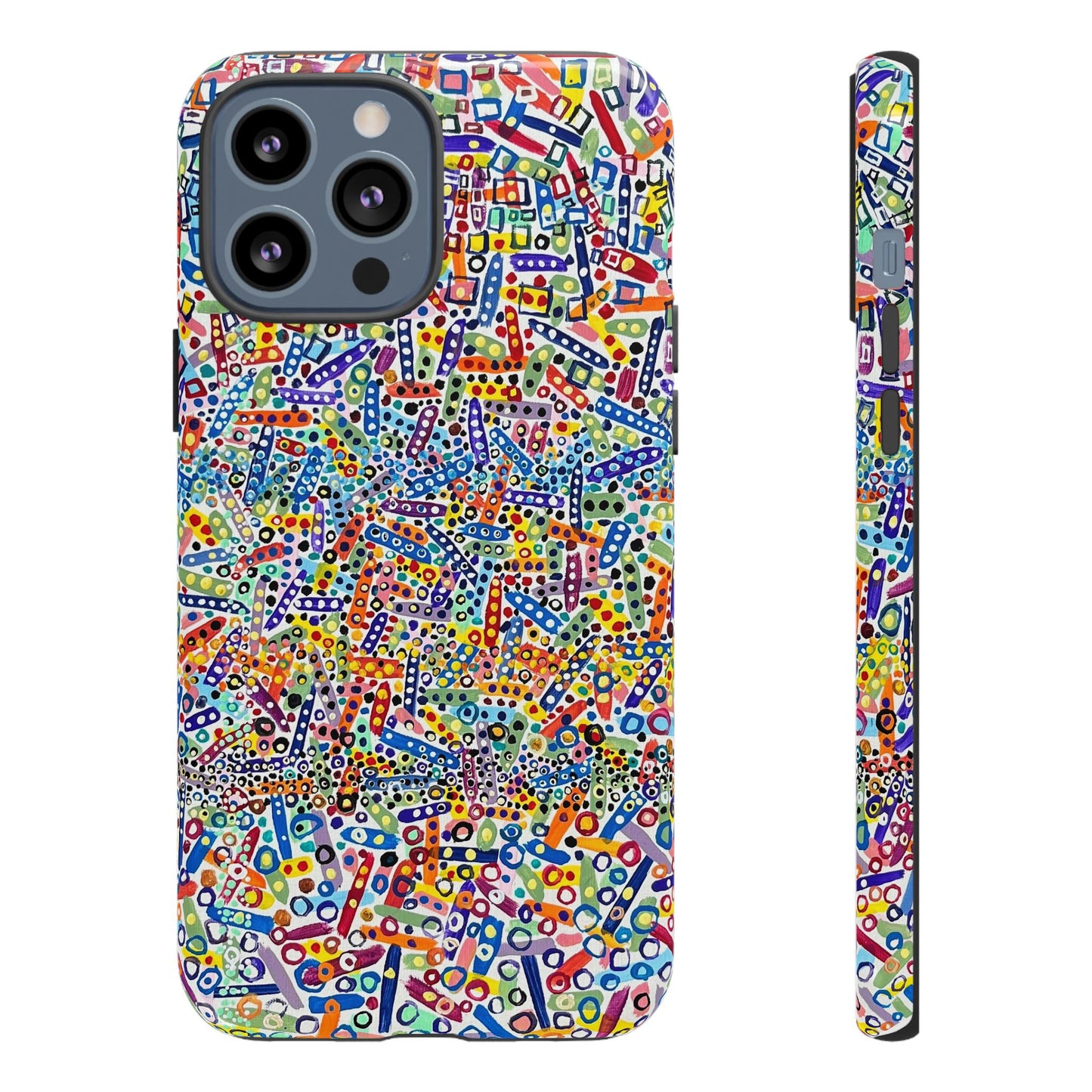 Phone Case "Imbrications" Painting