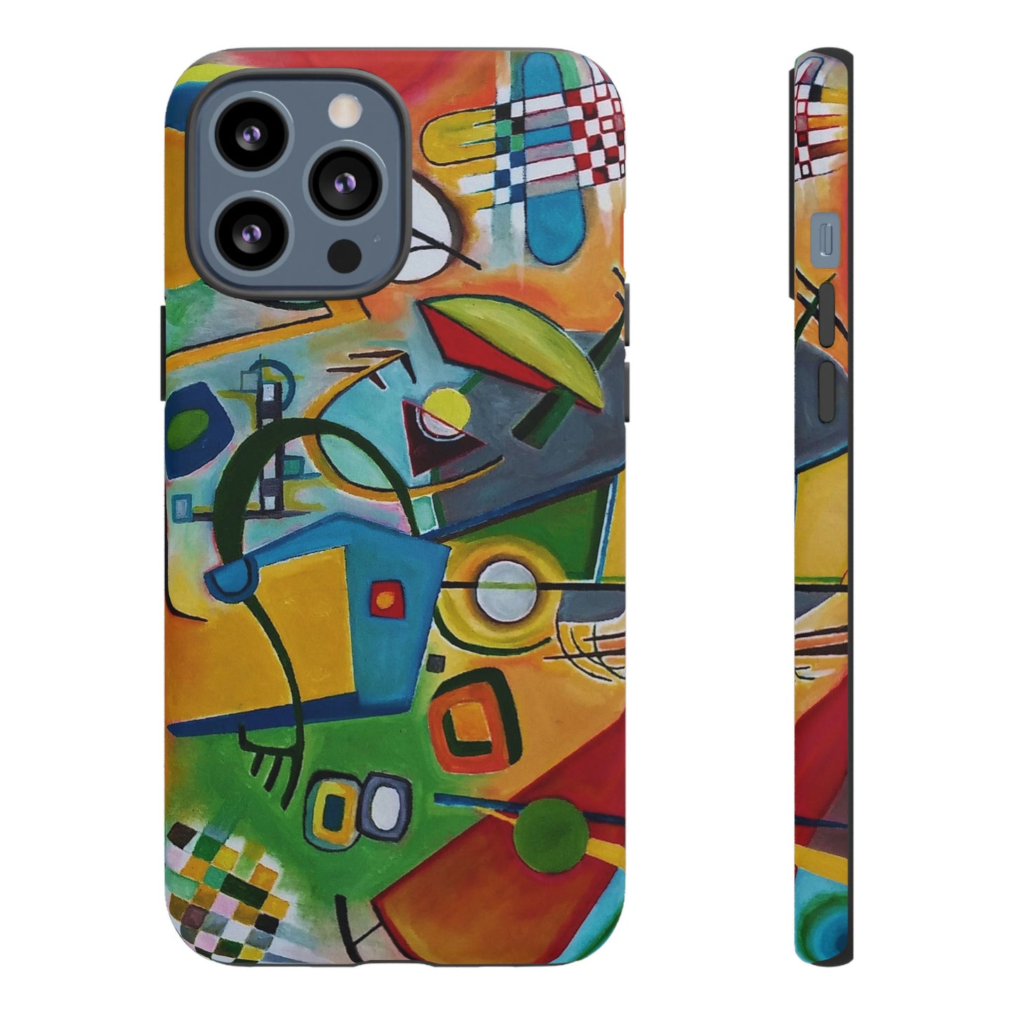 Phone Case "Kandinsky Inspired" Painting