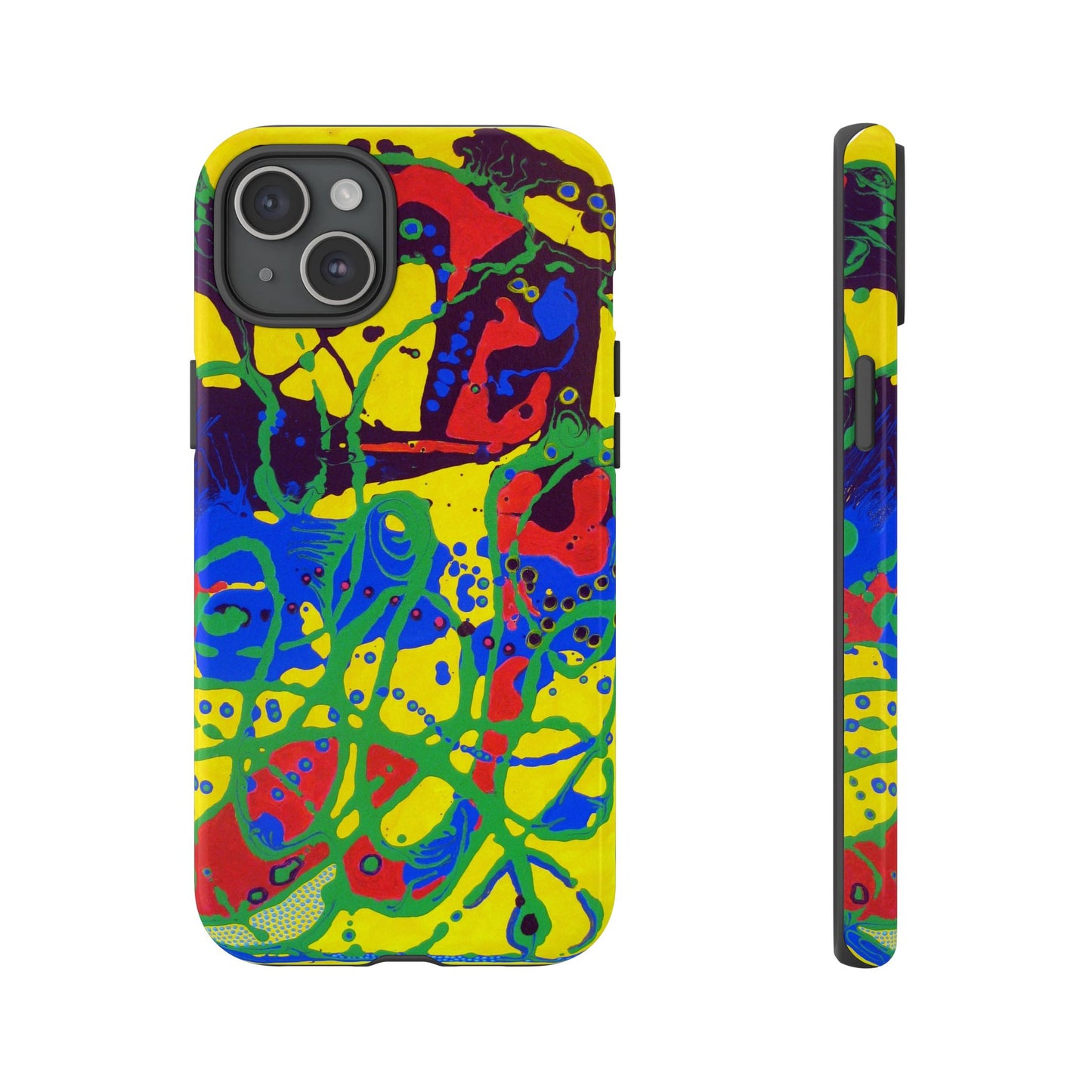 Phone Case, "Trails of a Frog" painting