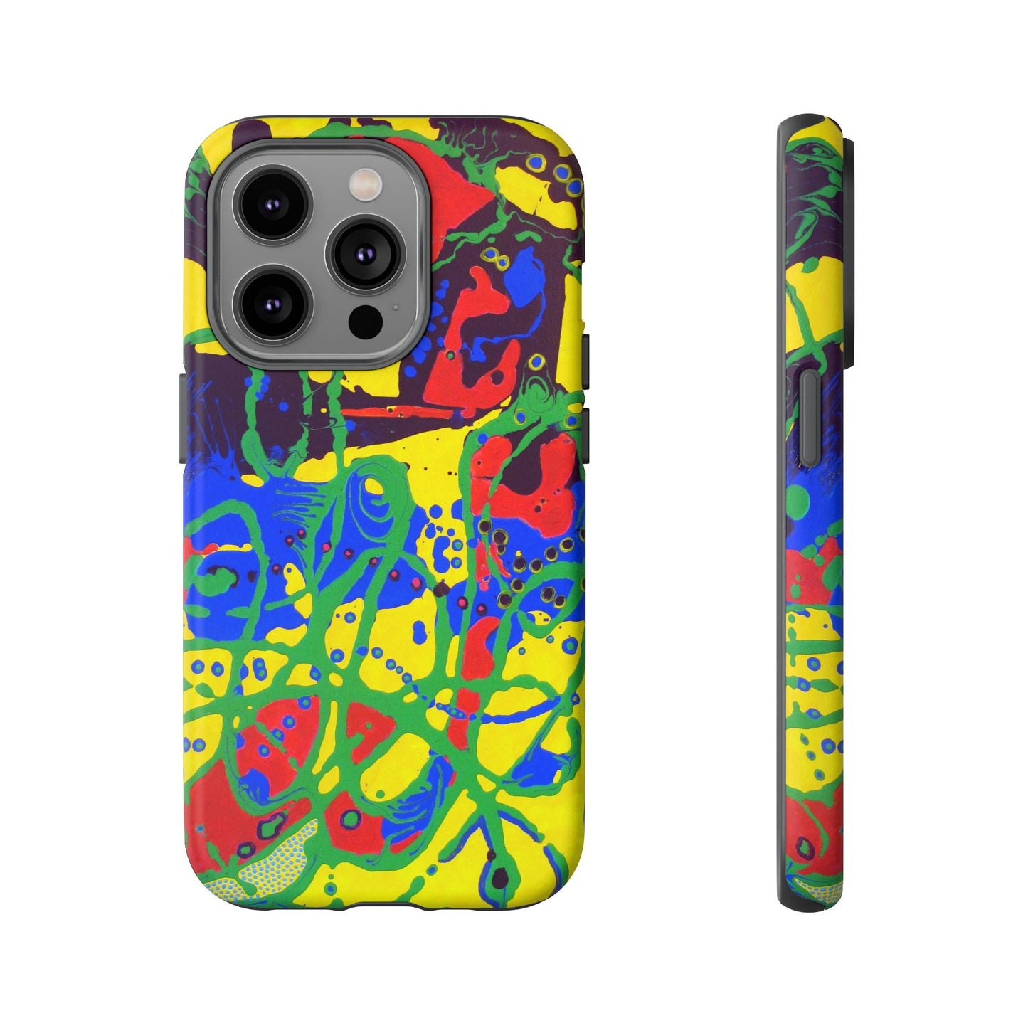 Phone Case, "Trails of a Frog" painting