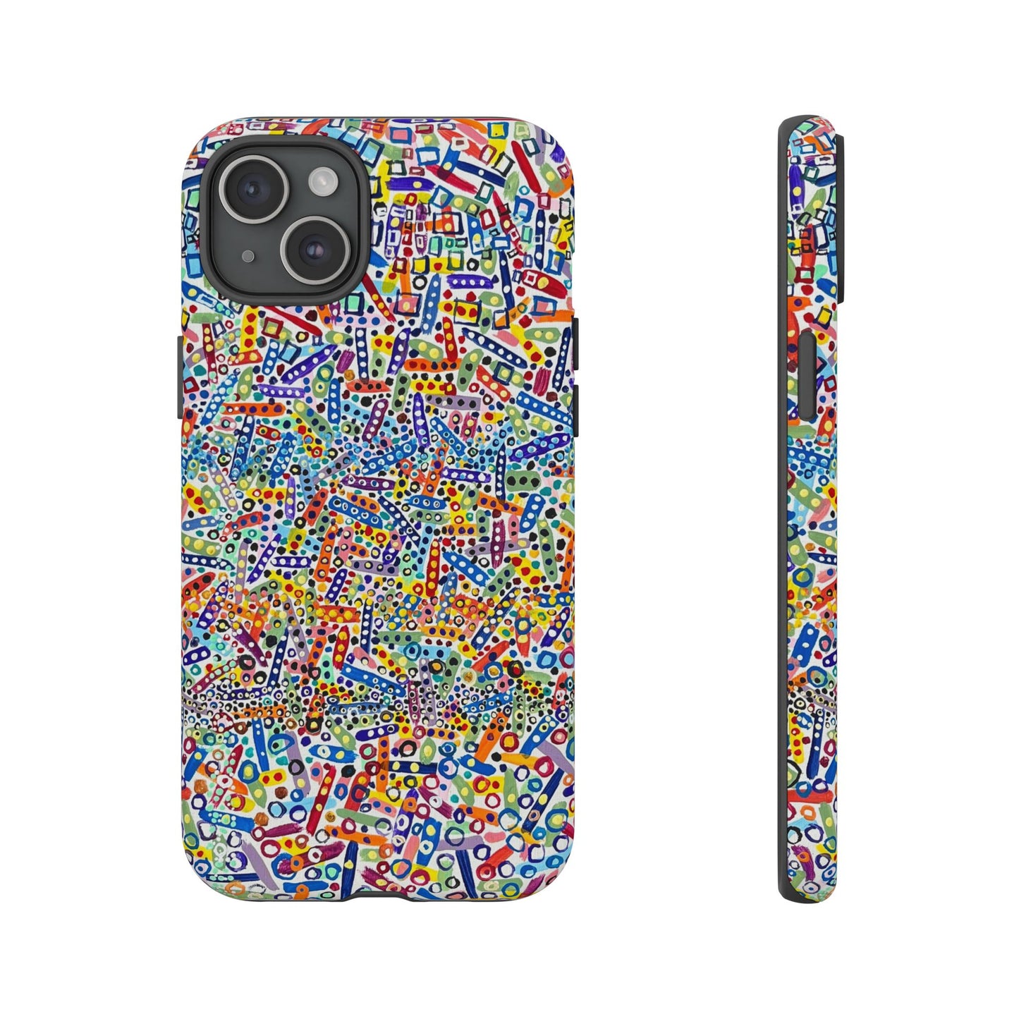 Phone Case "Imbrications" Painting