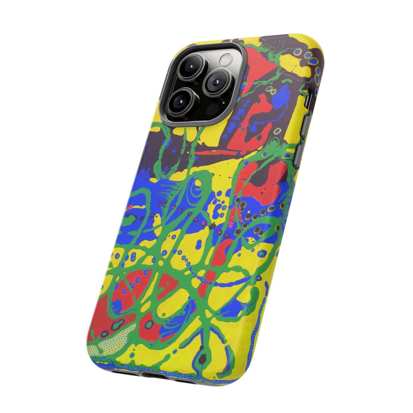 Phone Case, "Trails of a Frog" painting