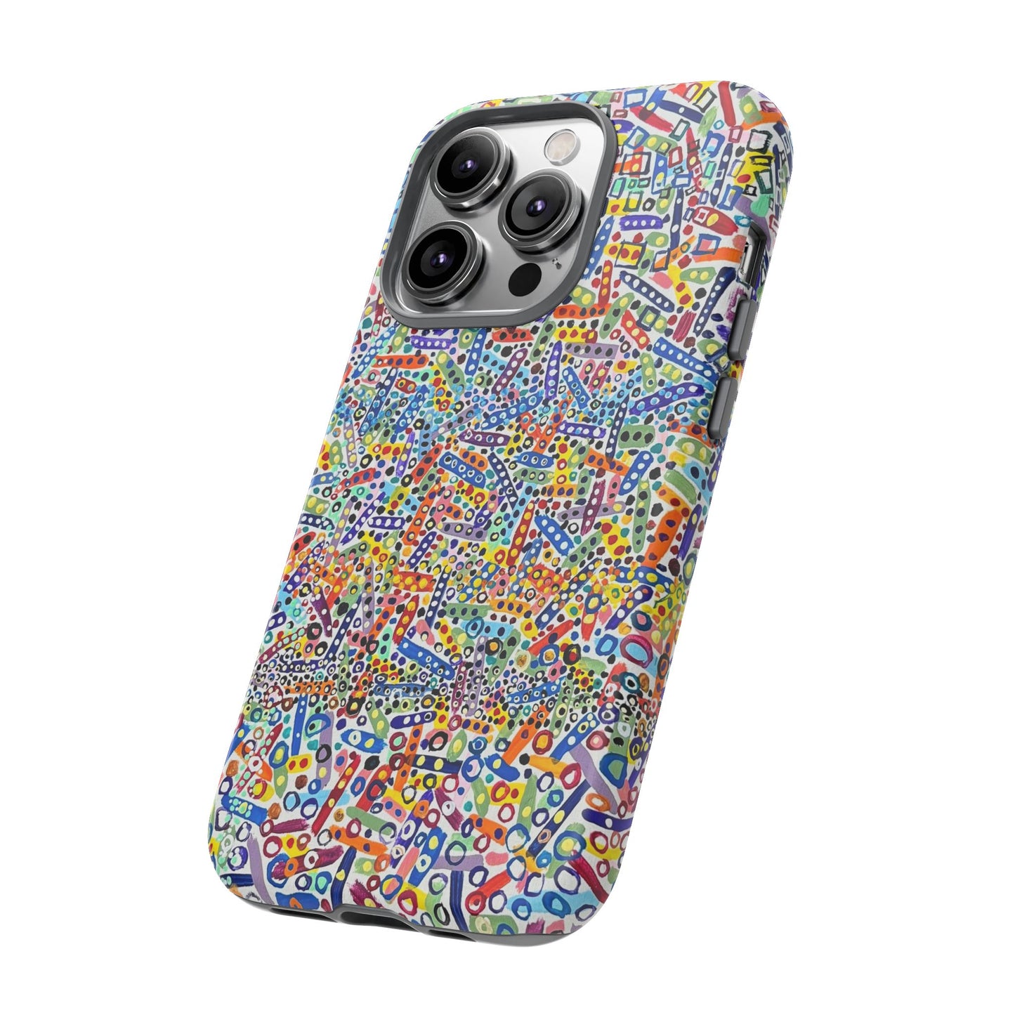 Phone Case "Imbrications" Painting