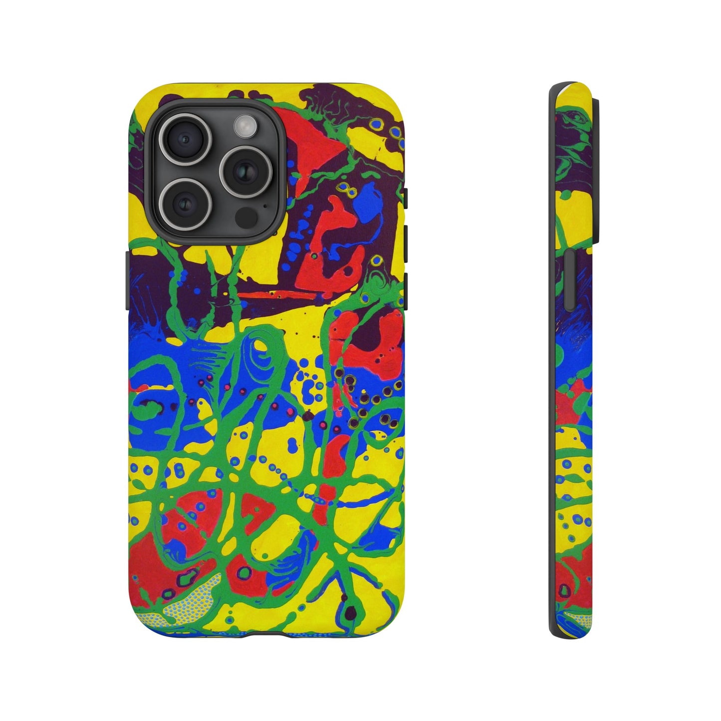 Phone Case, "Trails of a Frog" painting