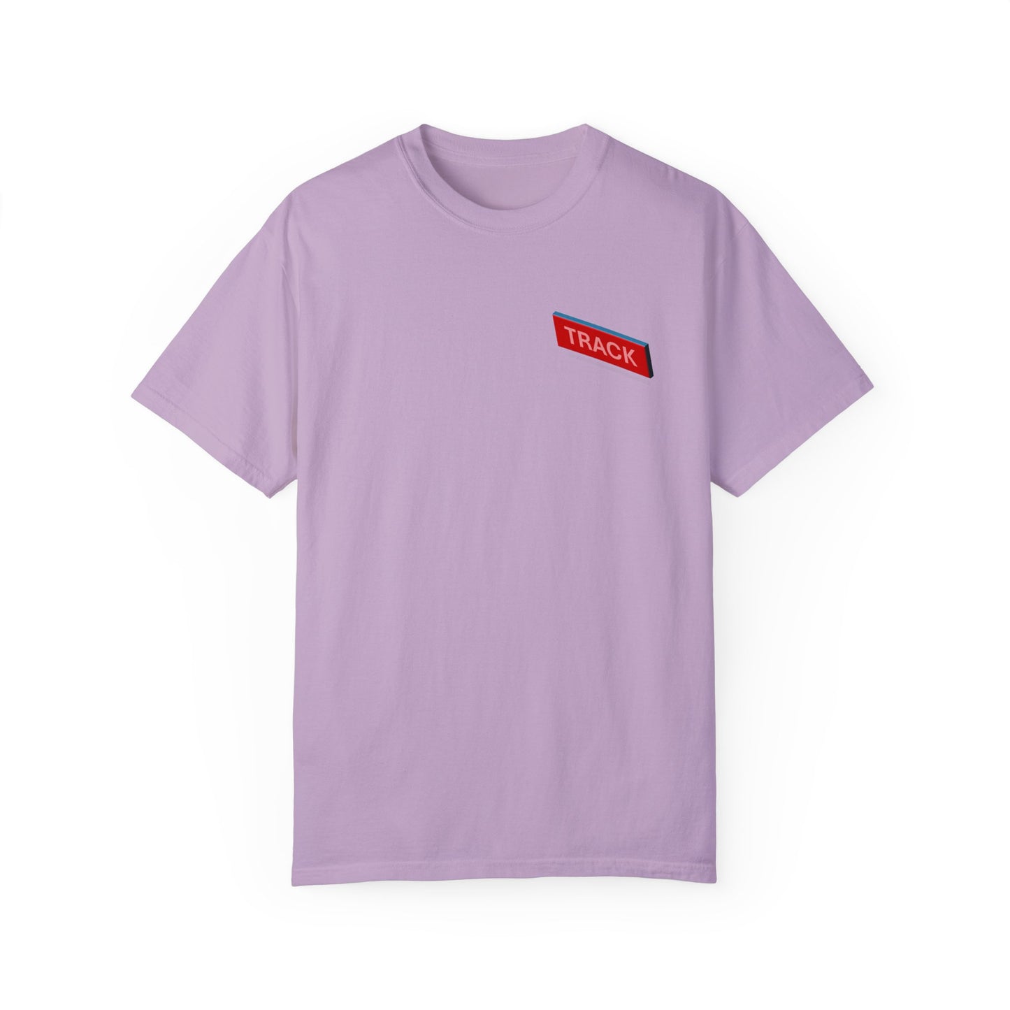 T-shirt with 800m Track Competitor Design