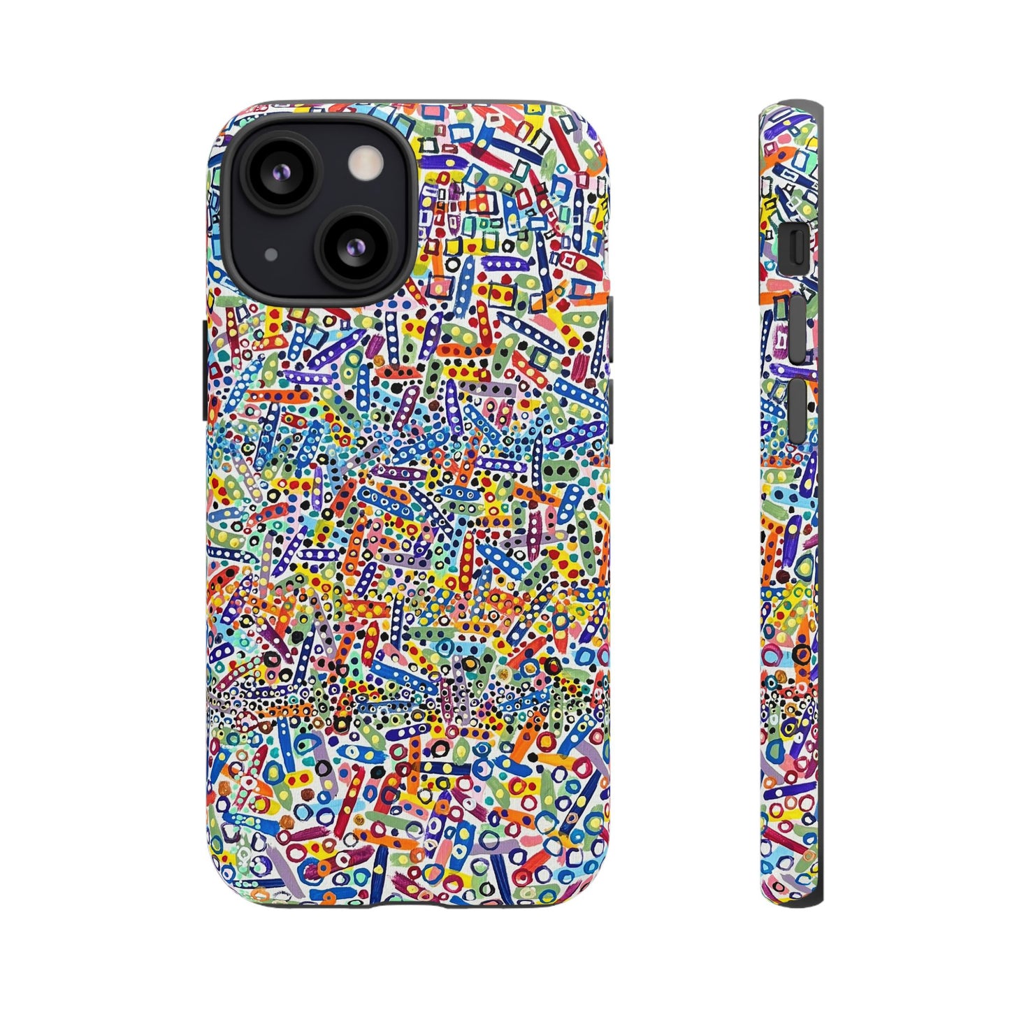 Phone Case "Imbrications" Painting