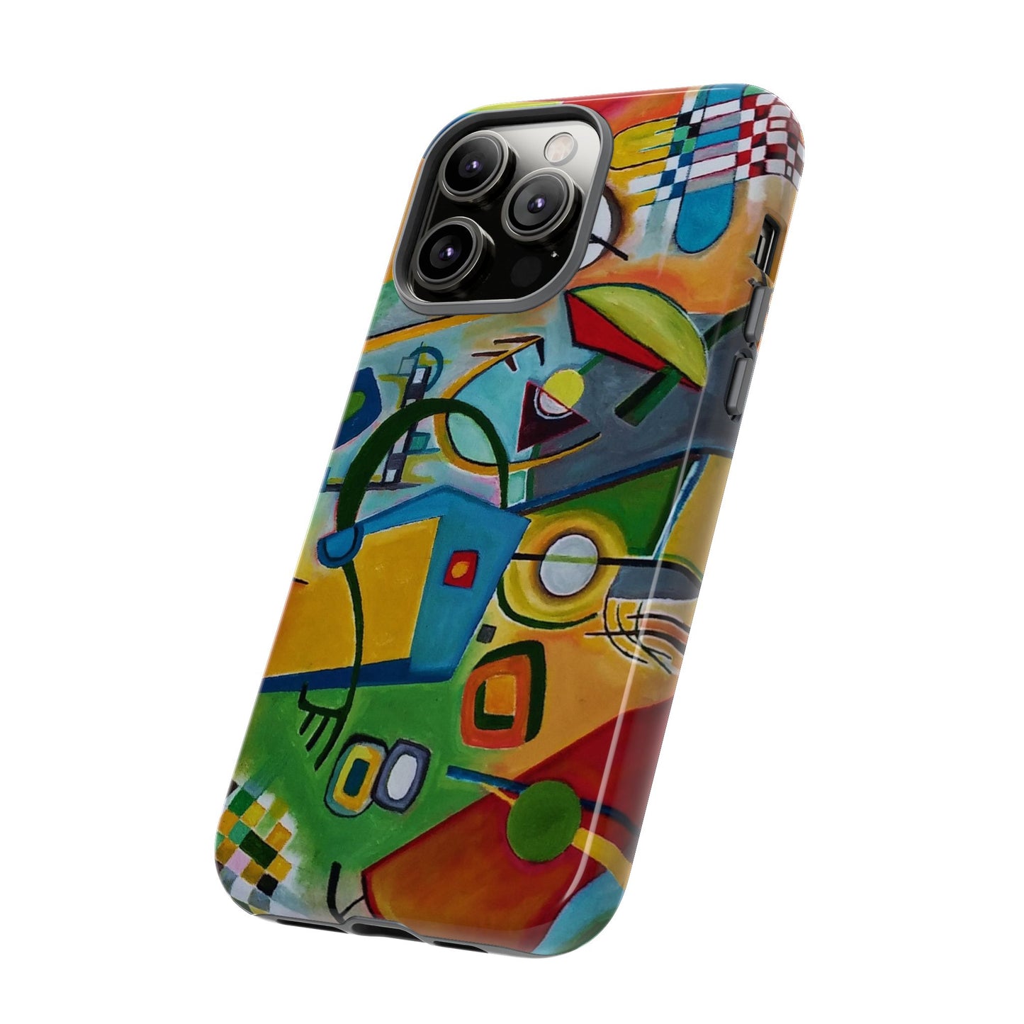 Phone Case "Kandinsky Inspired" Painting