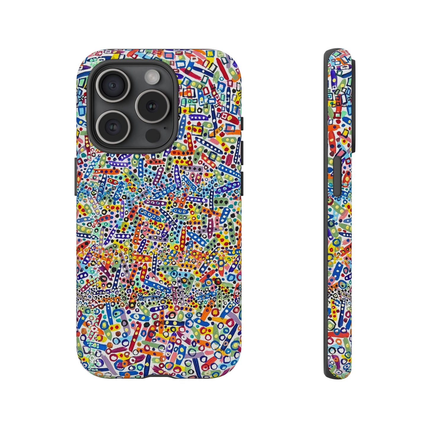 Phone Case "Imbrications" Painting