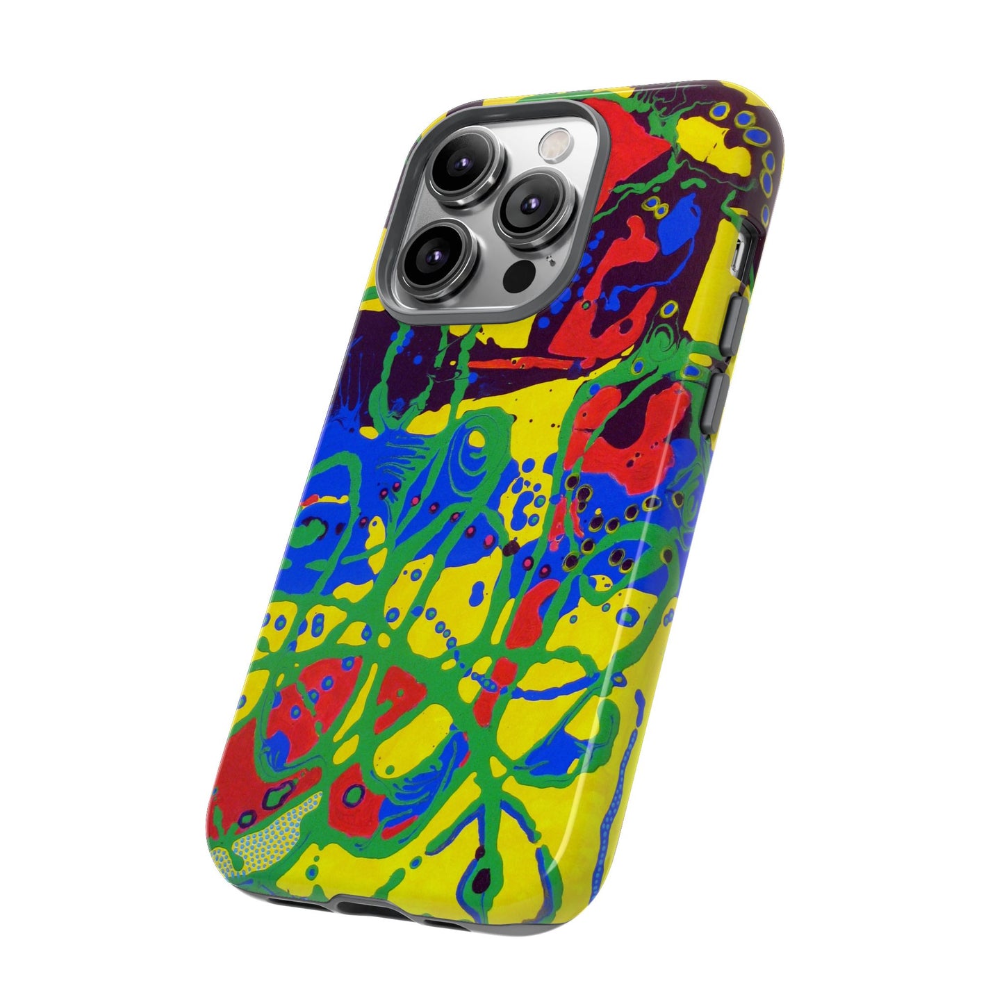 Phone Case, "Trails of a Frog" painting