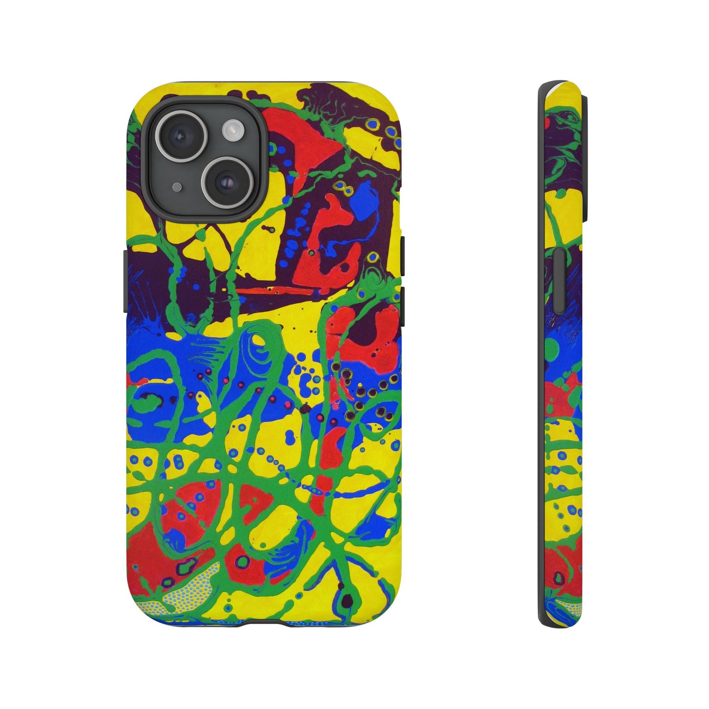 Phone Case, "Trails of a Frog" painting