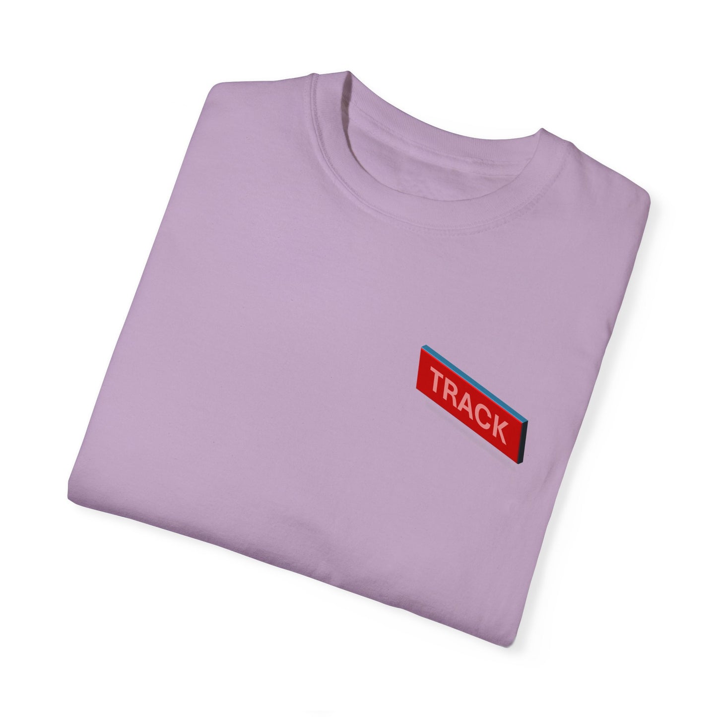 T-shirt with 800m Track Competitor Design