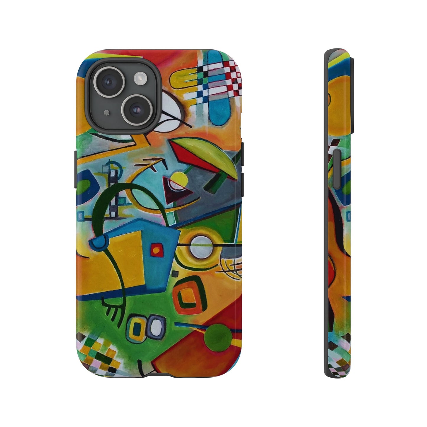 Phone Case "Kandinsky Inspired" Painting