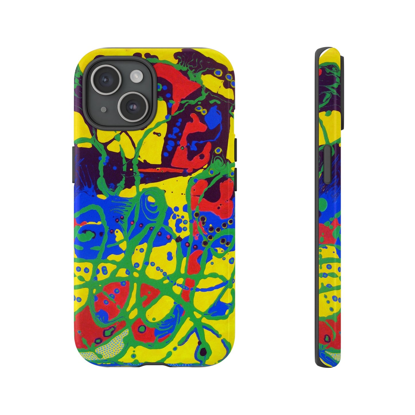 Phone Case, "Trails of a Frog" painting