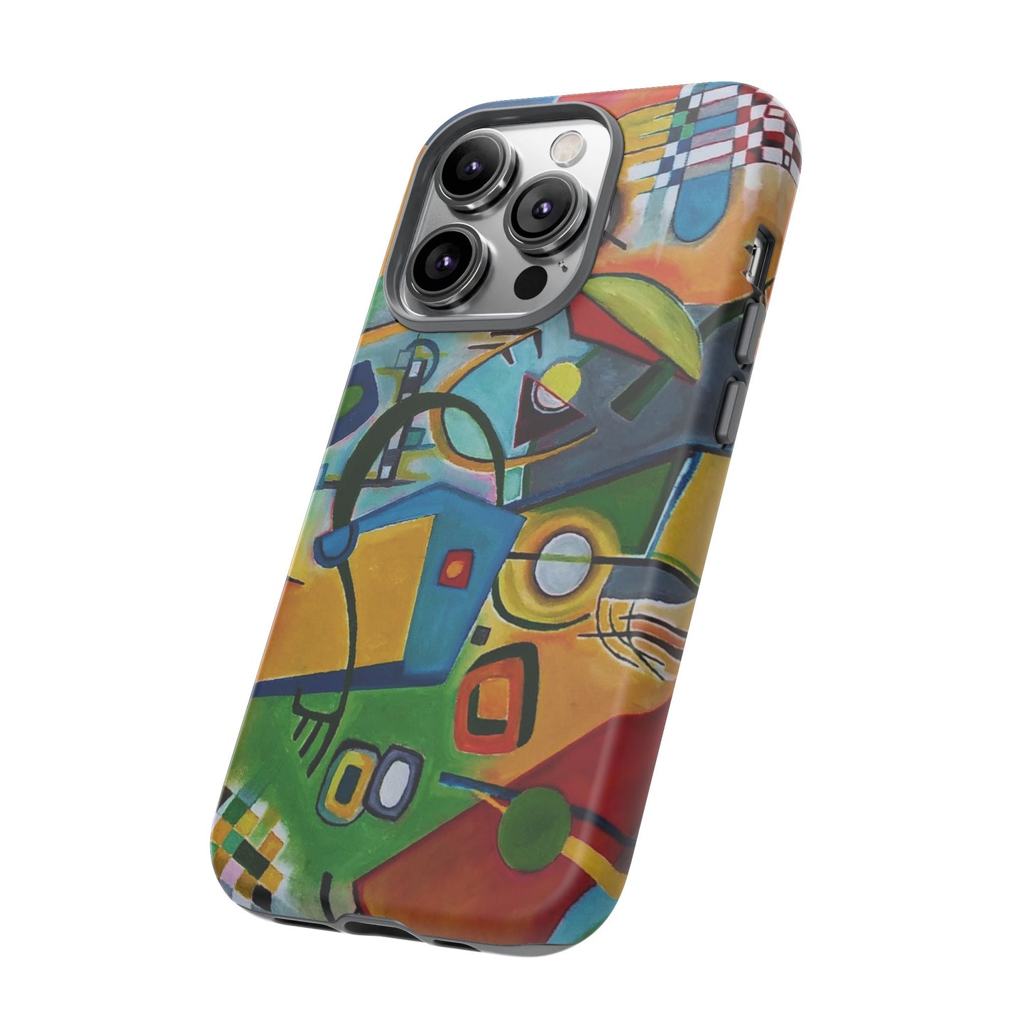 Phone Case "Kandinsky Inspired" Painting