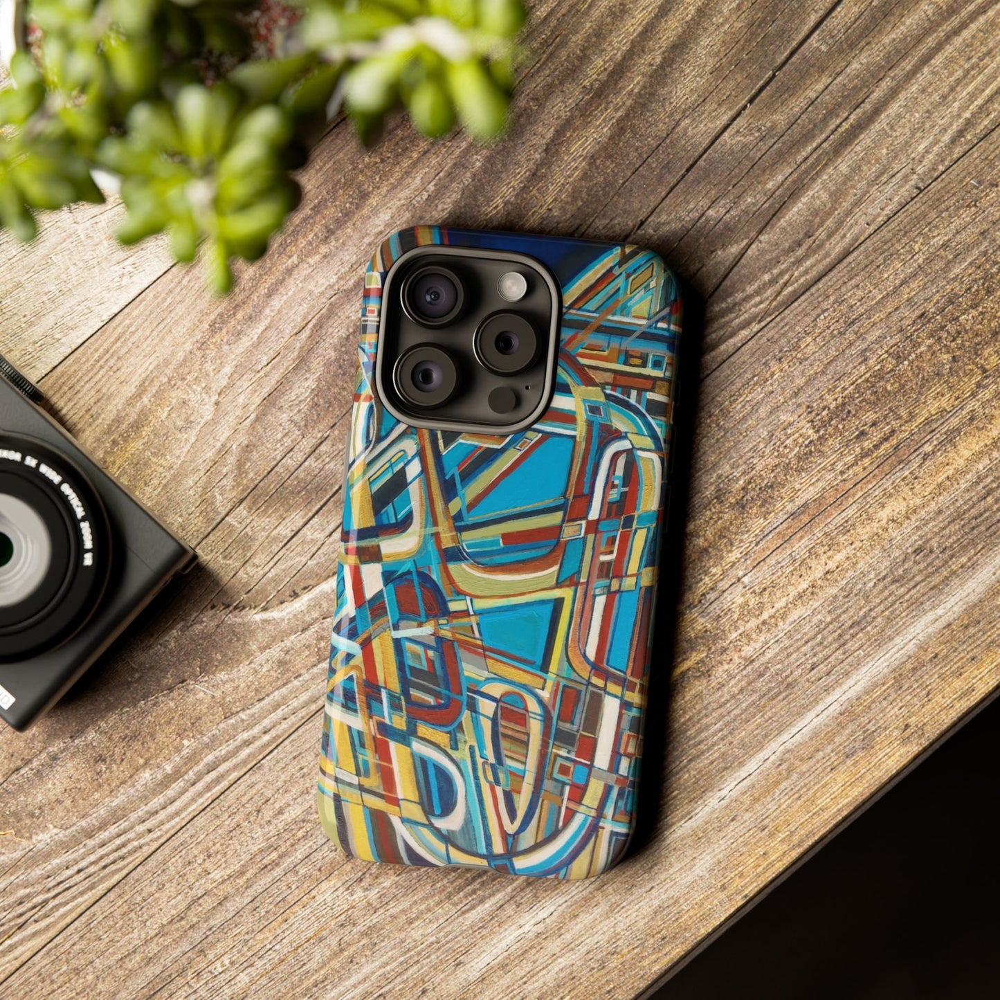 Phone Case with the "Highways" Painting