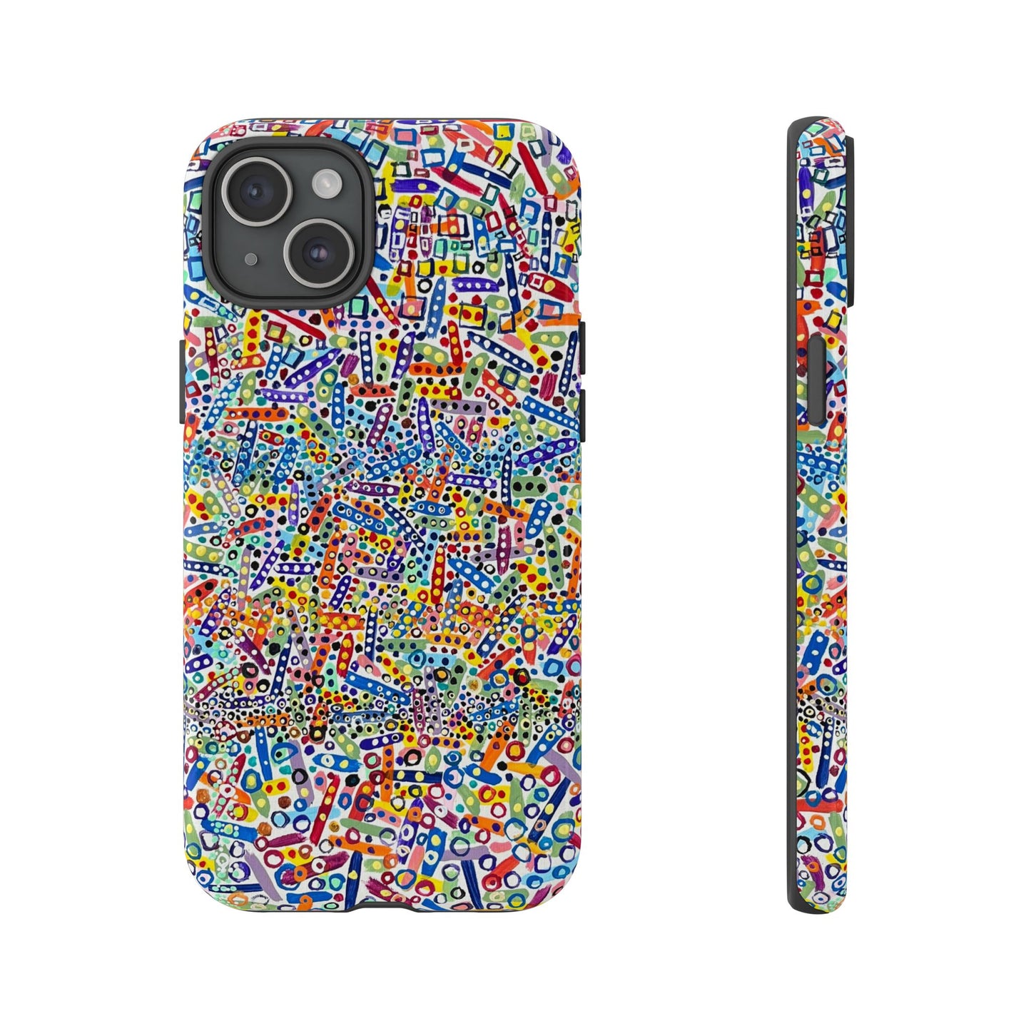 Phone Case "Imbrications" Painting