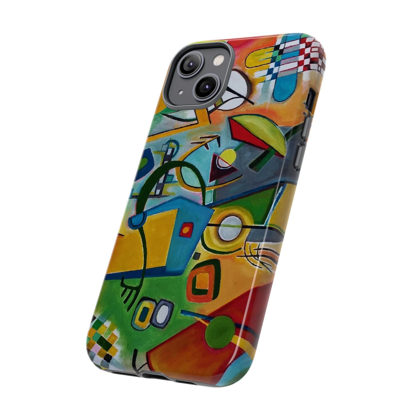 Phone Case "Kandinsky Inspired" Painting