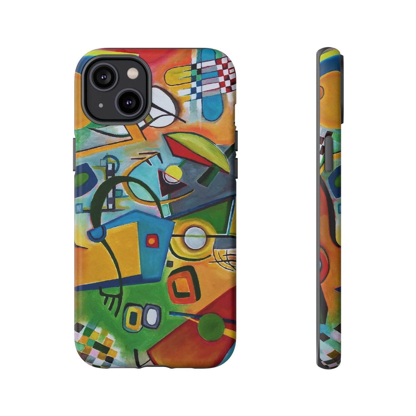 Phone Case "Kandinsky Inspired" Painting