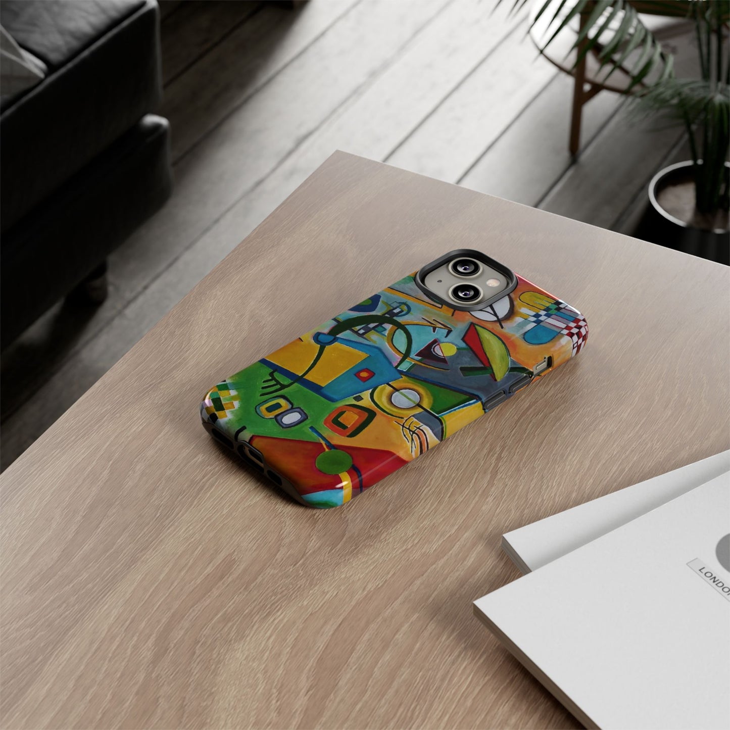 Phone Case "Kandinsky Inspired" Painting