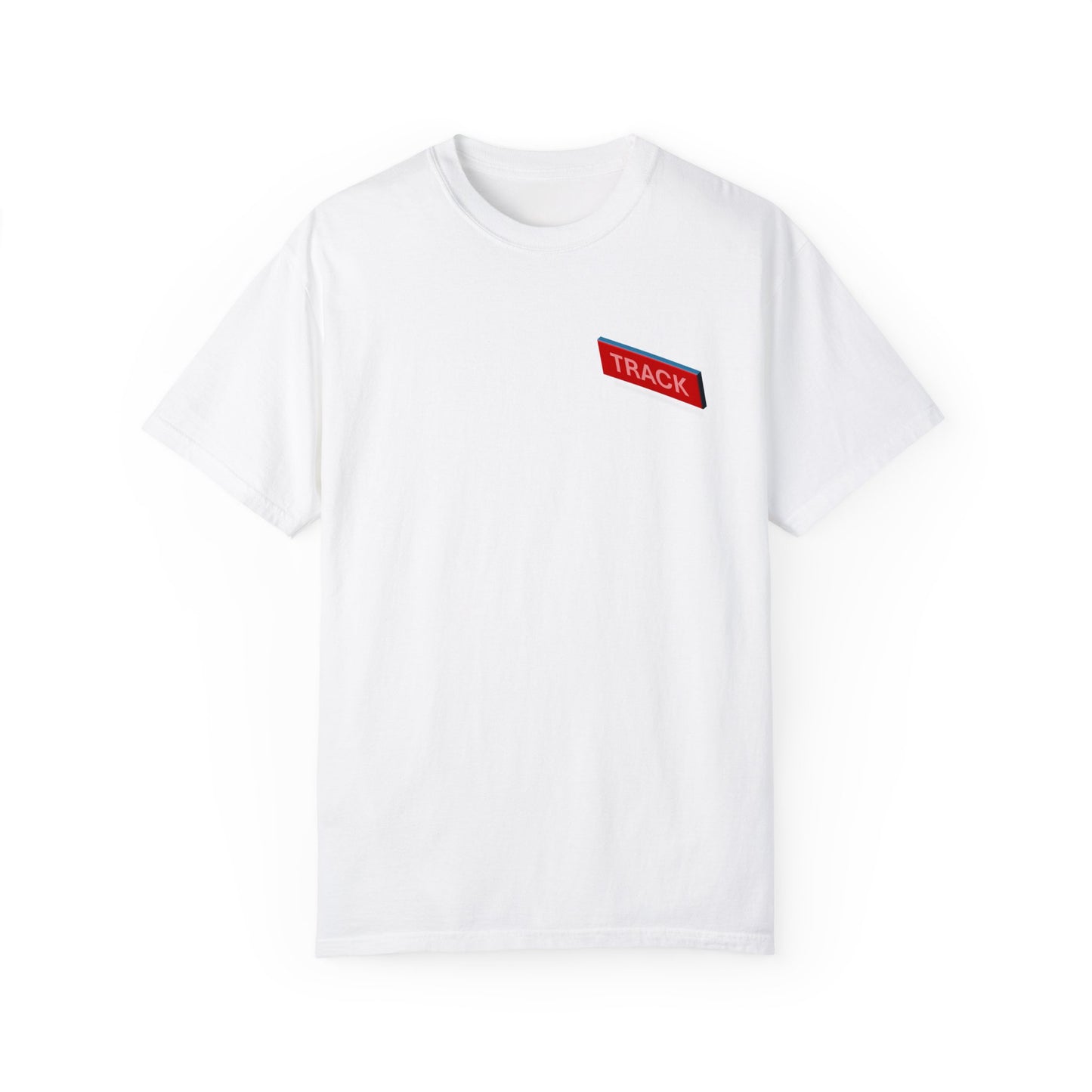 T-shirt with 800m Track Competitor Design