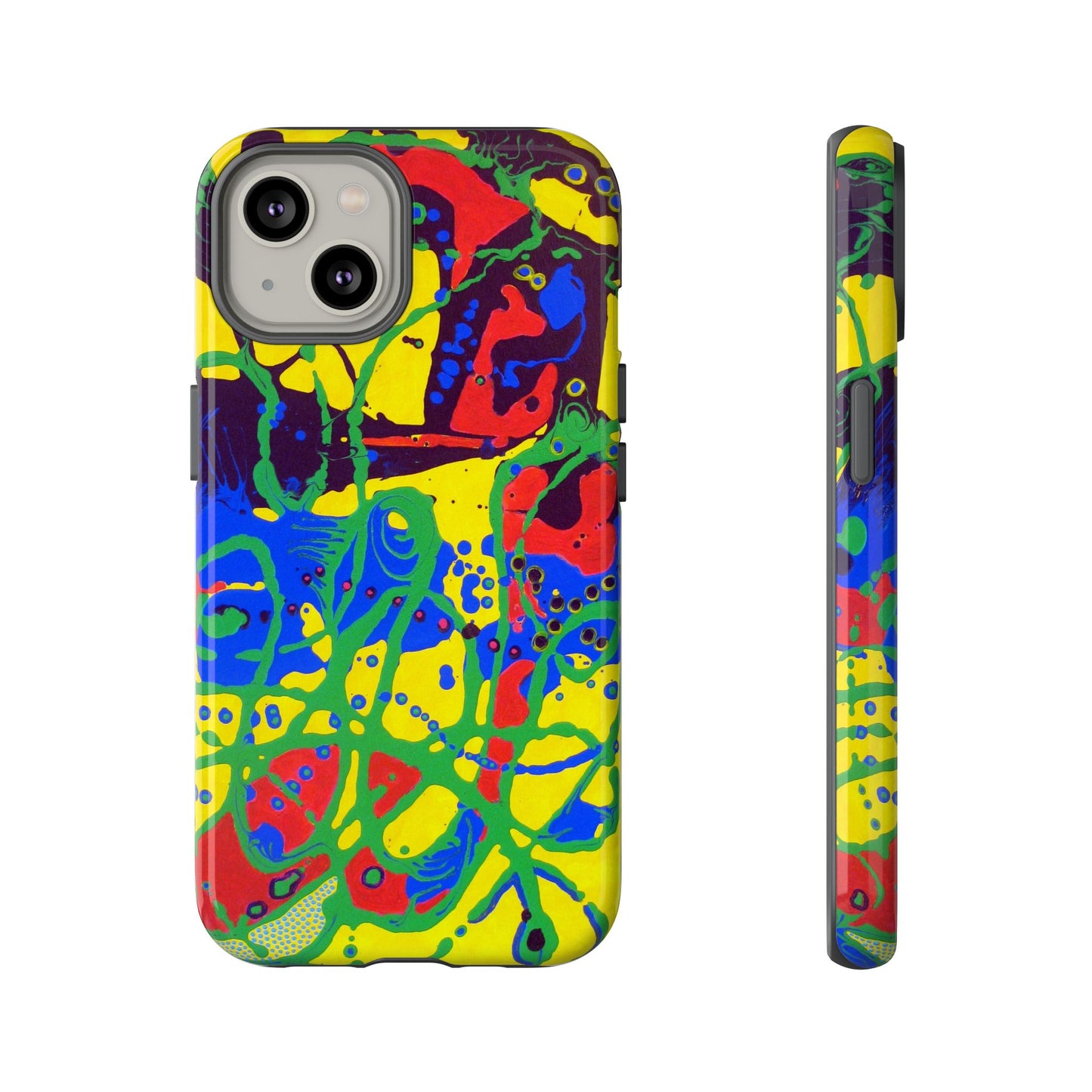 Phone Case, "Trails of a Frog" painting
