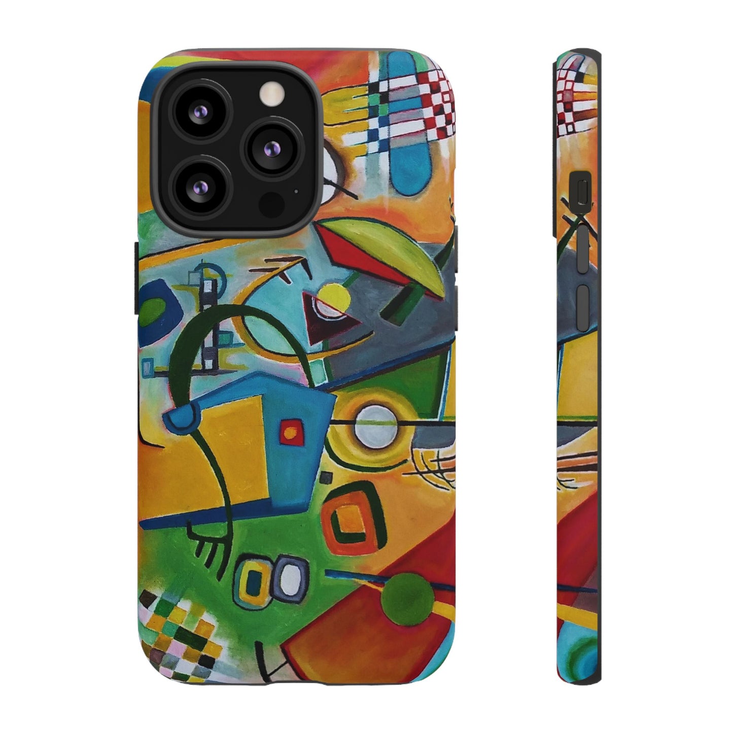Phone Case "Kandinsky Inspired" Painting