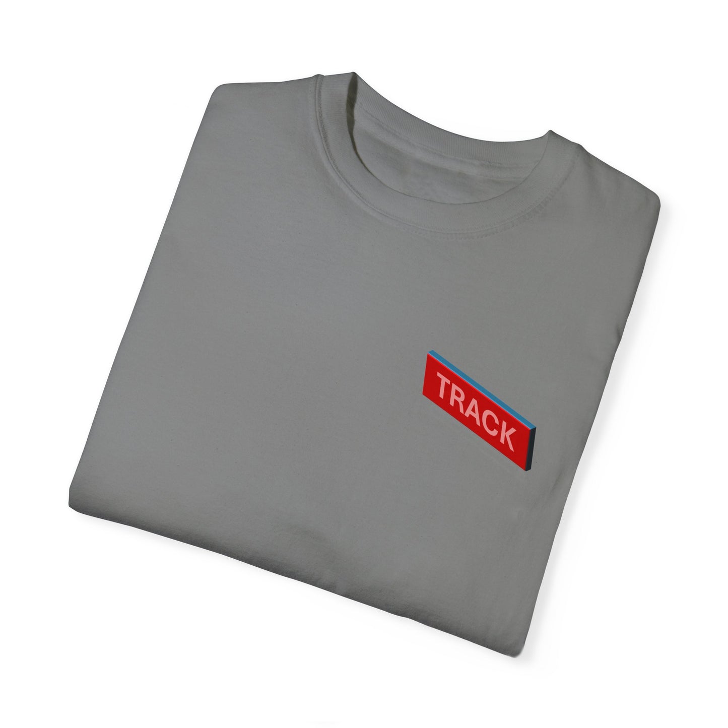 T-shirt with 800m Track Competitor Design