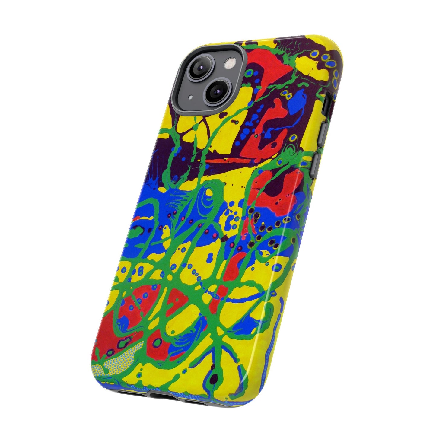Phone Case, "Trails of a Frog" painting