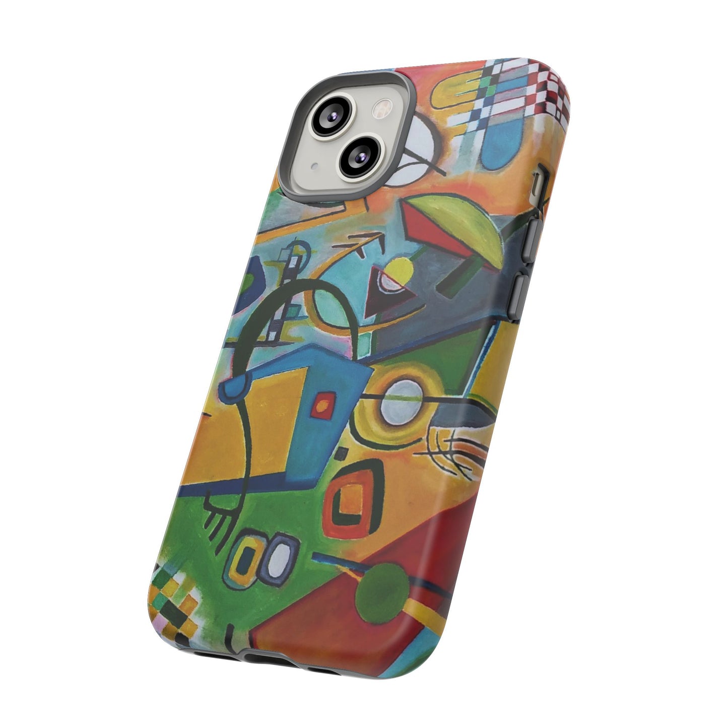 Phone Case "Kandinsky Inspired" Painting