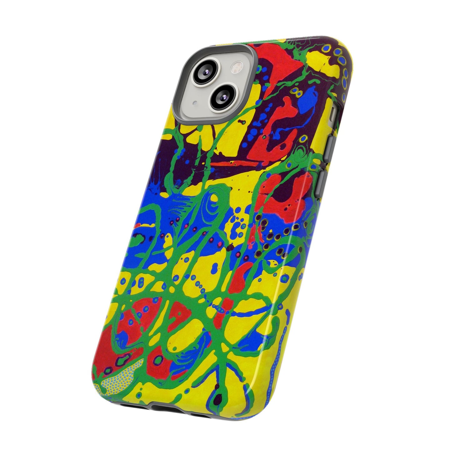 Phone Case, "Trails of a Frog" painting