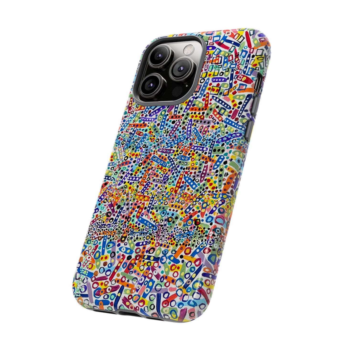 Phone Case "Imbrications" Painting