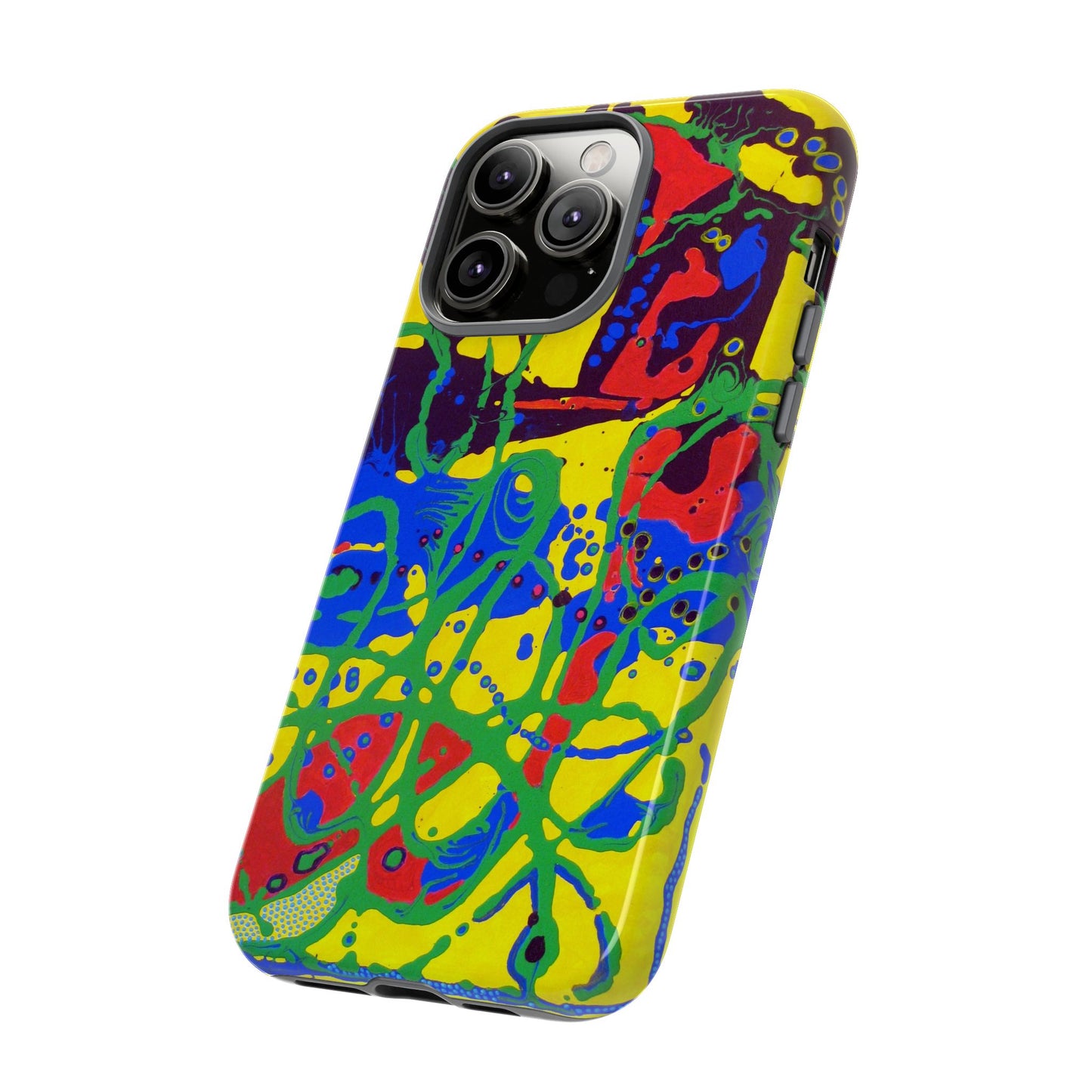Phone Case, "Trails of a Frog" painting