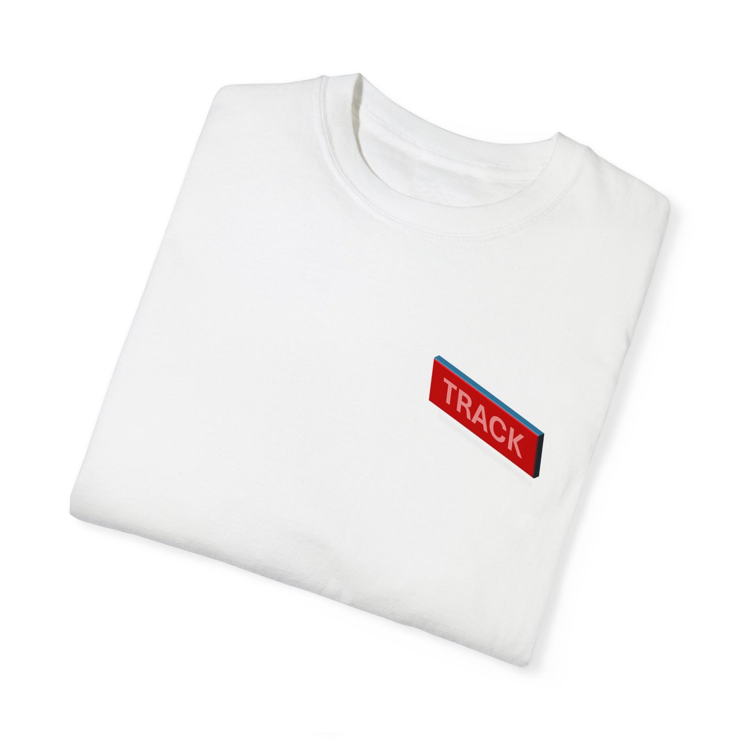 T-shirt with 800m Track Competitor Design