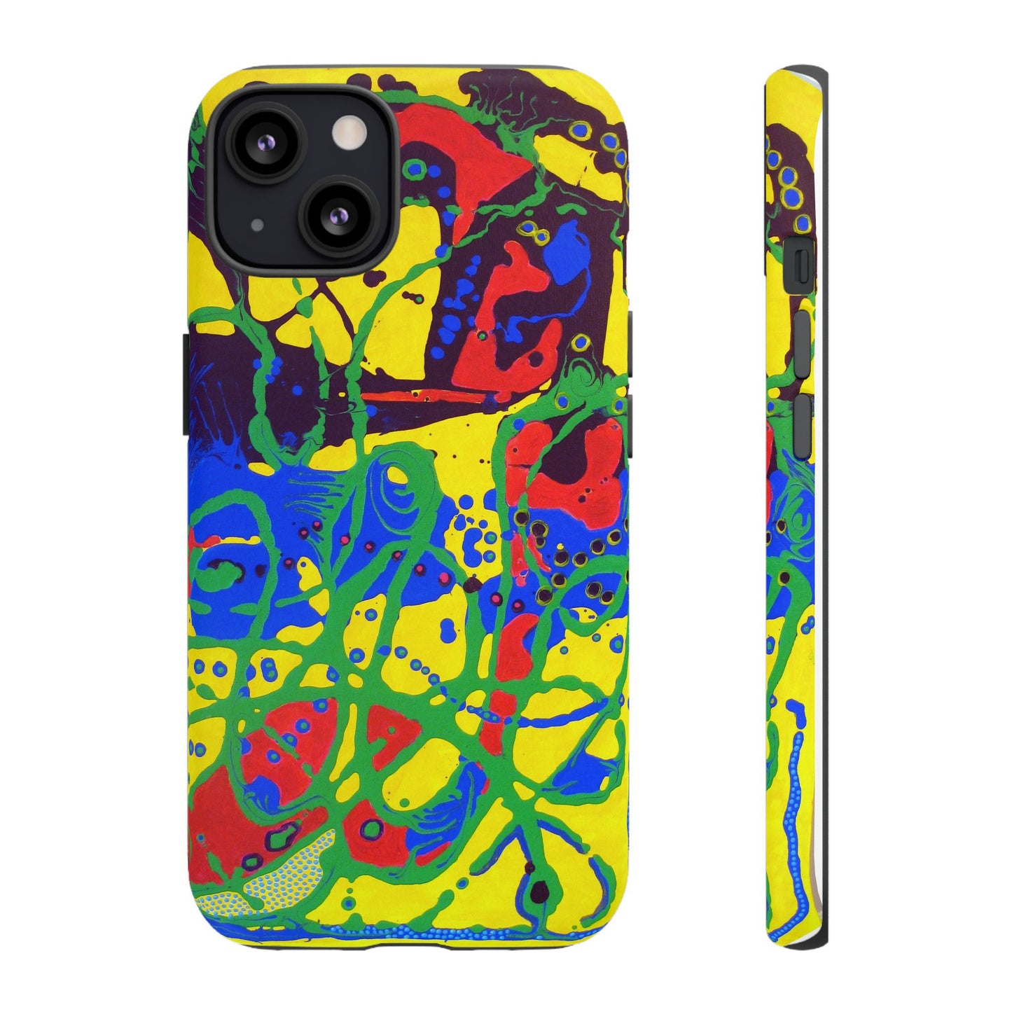 Phone Case, "Trails of a Frog" painting