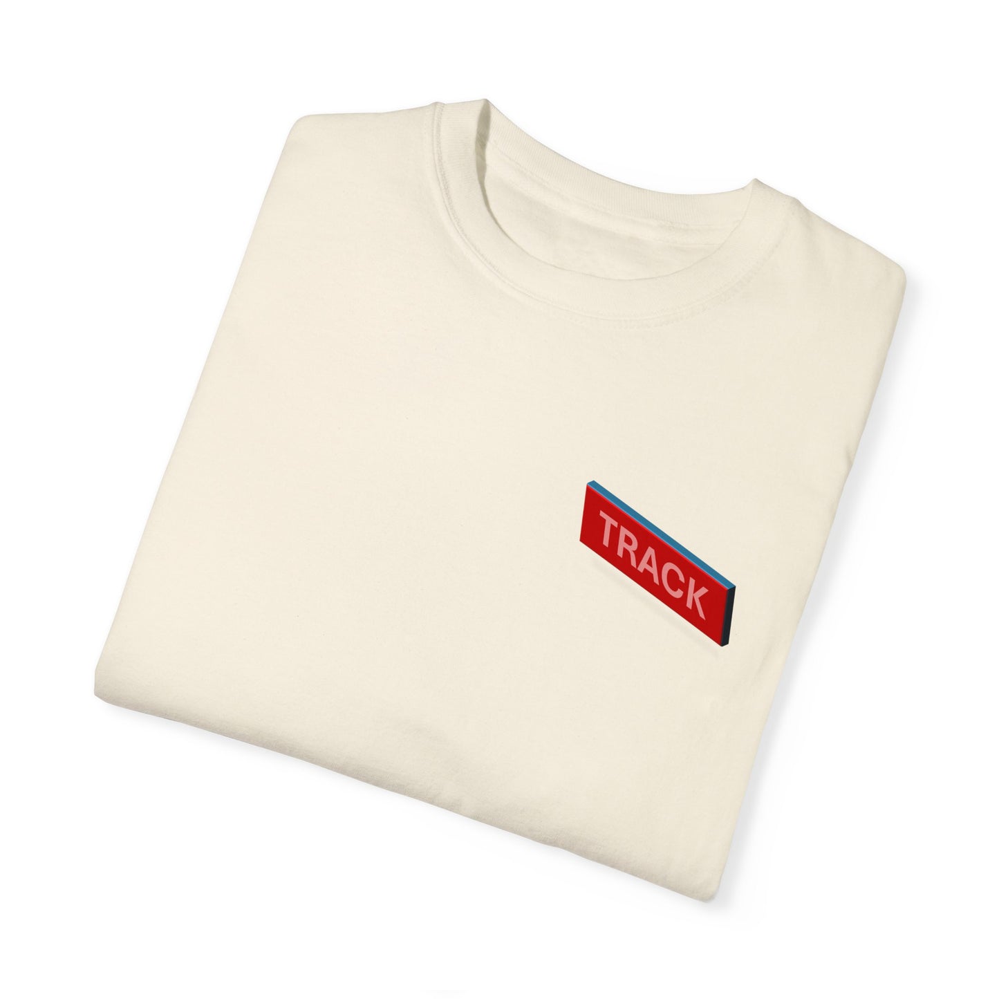 T-shirt with 800m Track Competitor Design