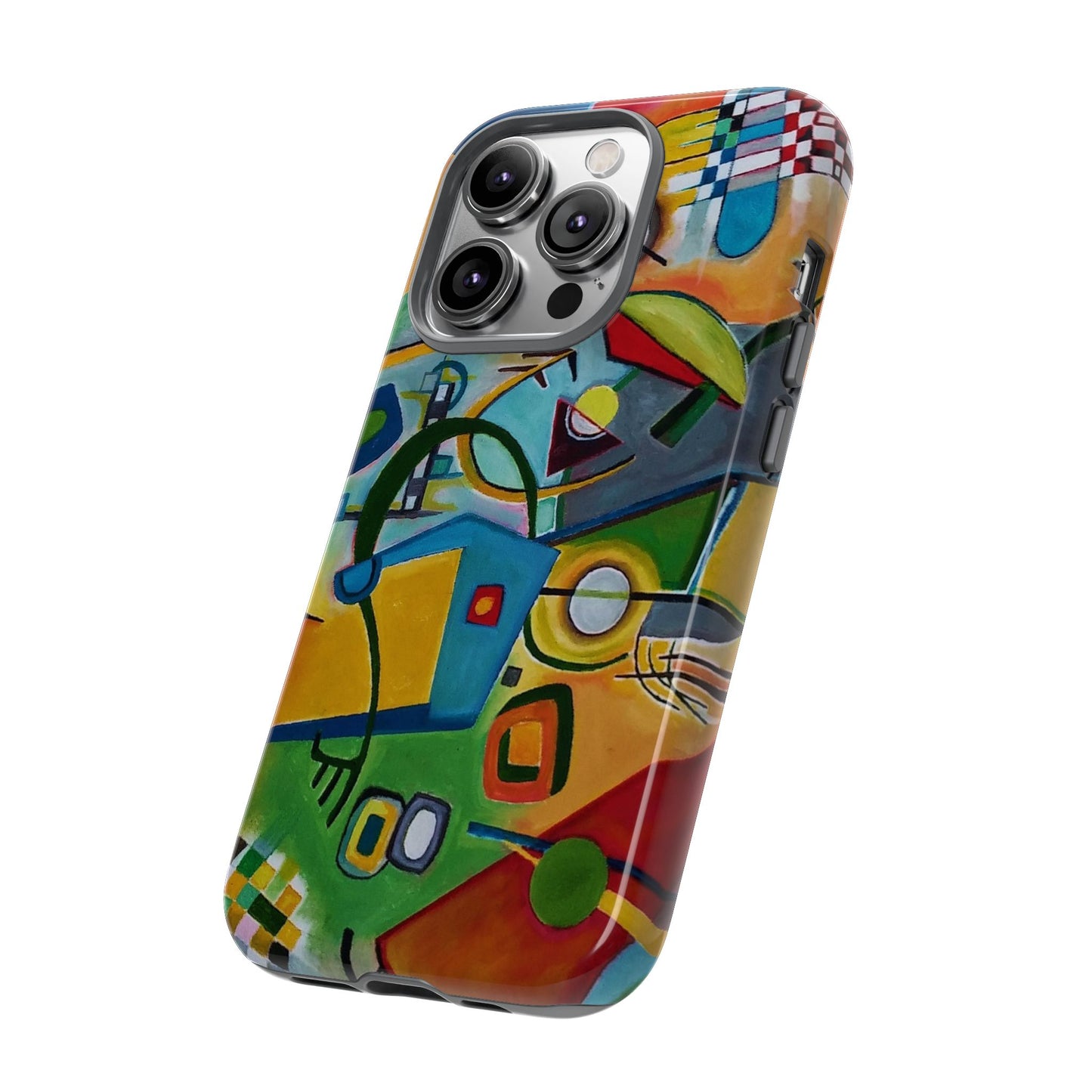 Phone Case "Kandinsky Inspired" Painting
