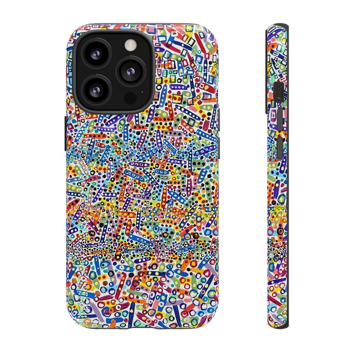 Phone Case "Imbrications" Painting