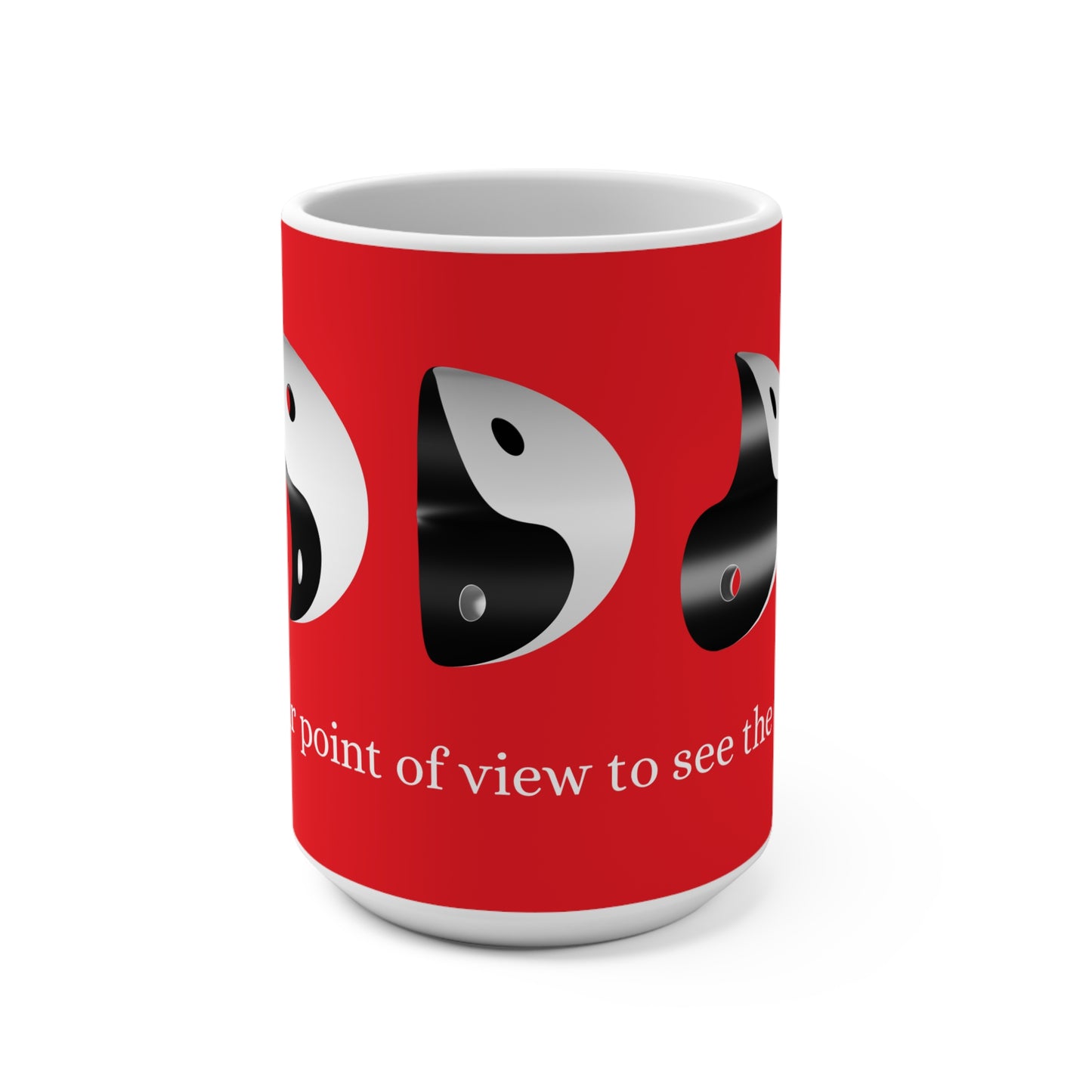 Mug "Adjust for Other Side"