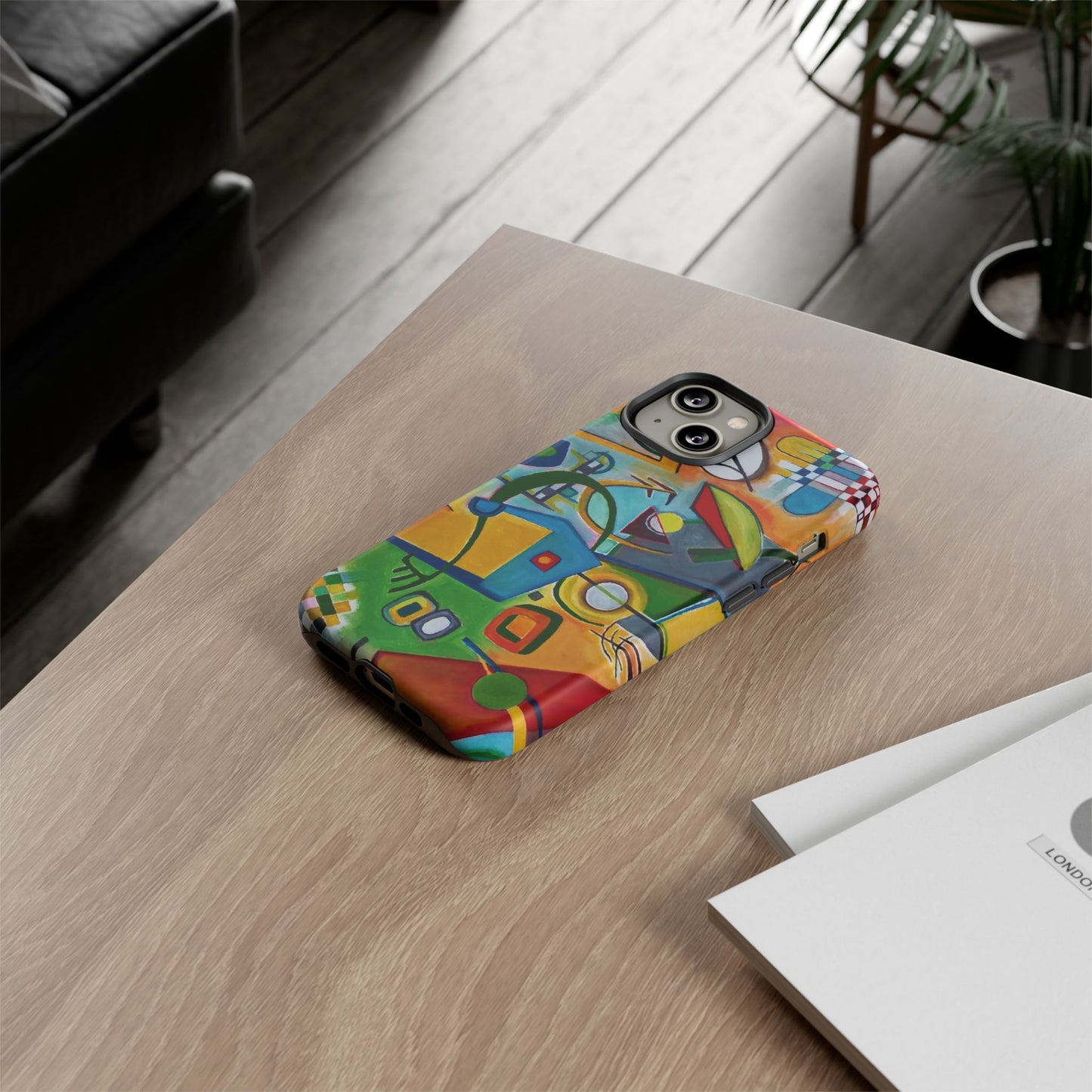 Phone Case "Kandinsky Inspired" Painting