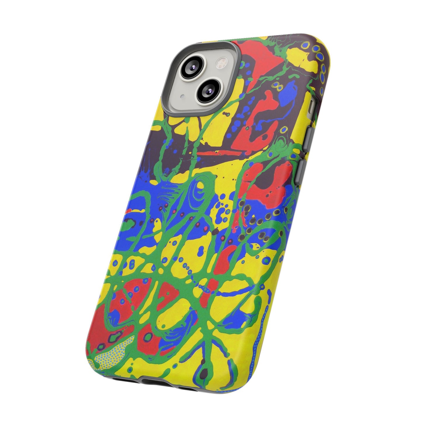 Phone Case, "Trails of a Frog" painting
