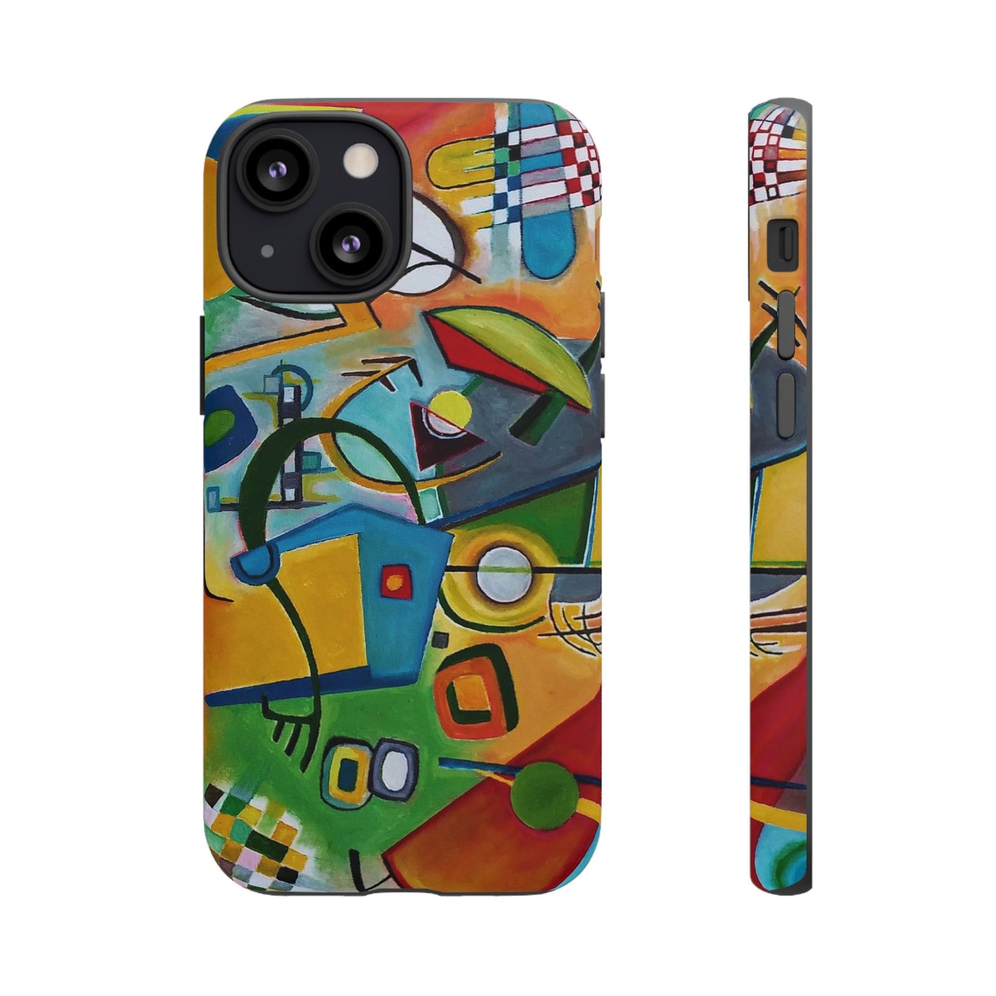 Phone Case "Kandinsky Inspired" Painting