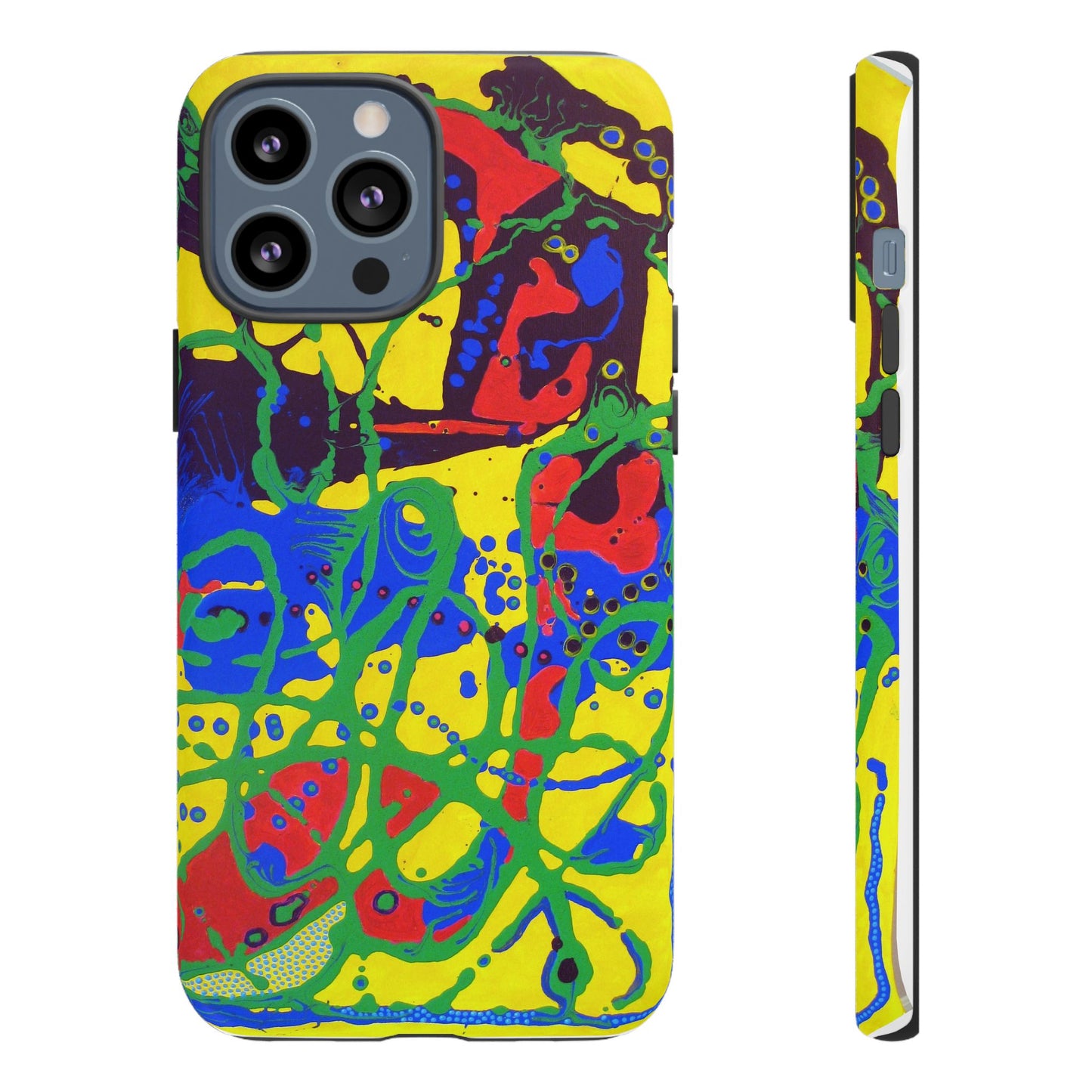 Phone Case, "Trails of a Frog" painting