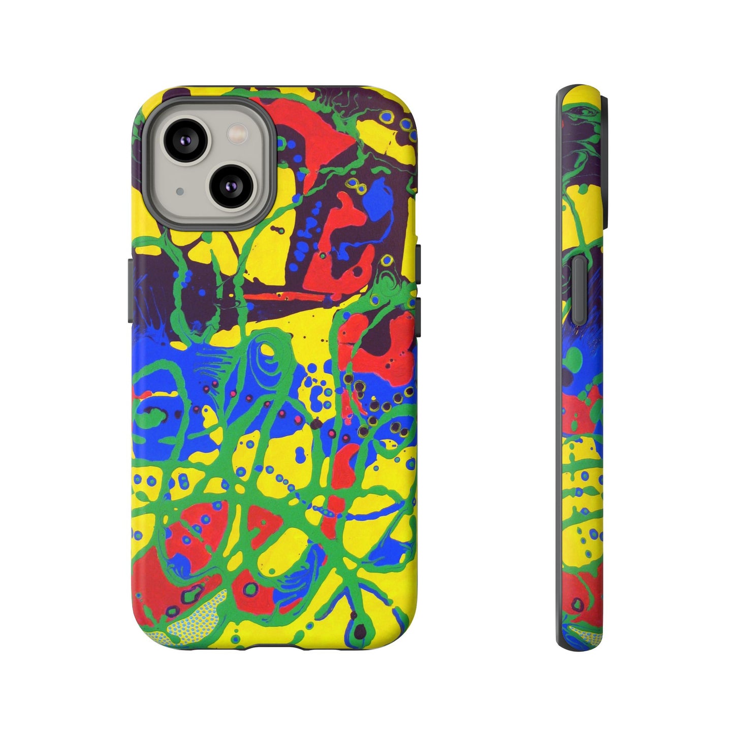 Phone Case, "Trails of a Frog" painting