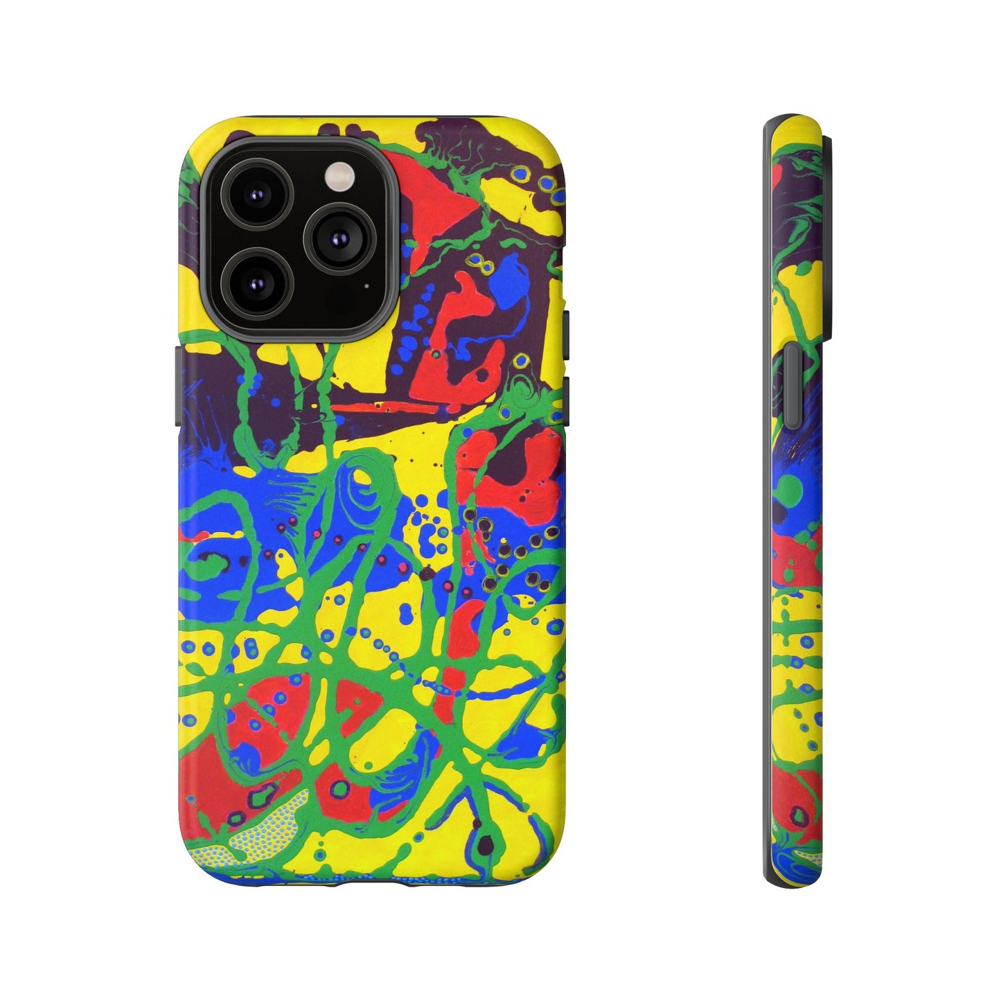 Phone Case, "Trails of a Frog" painting