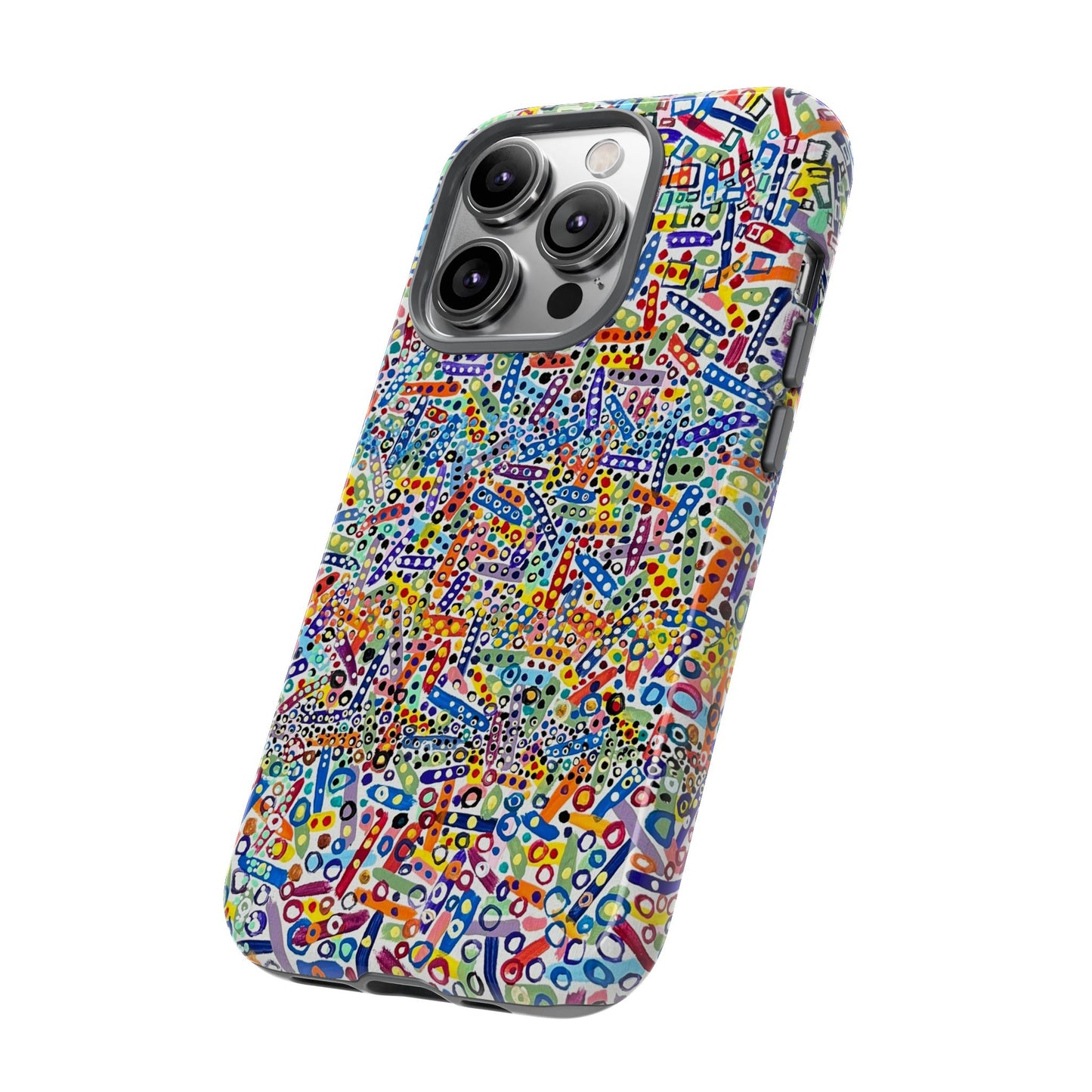 Phone Case "Imbrications" Painting