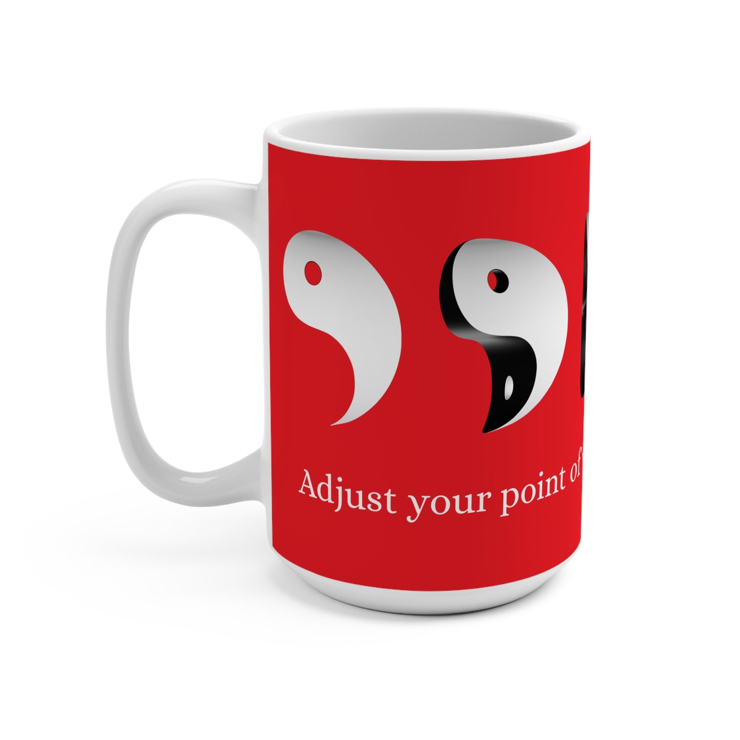 Mug "Adjust for Other Side"
