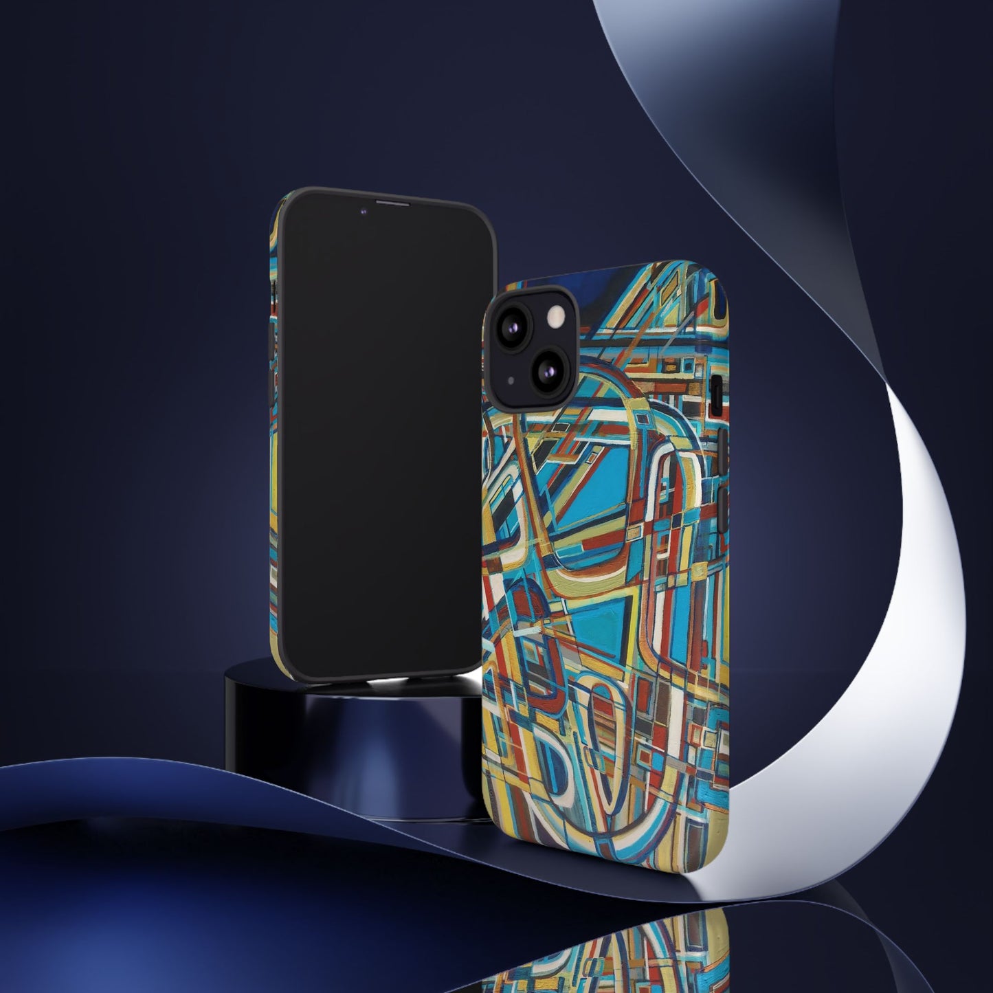 Phone Case with the "Highways" Painting