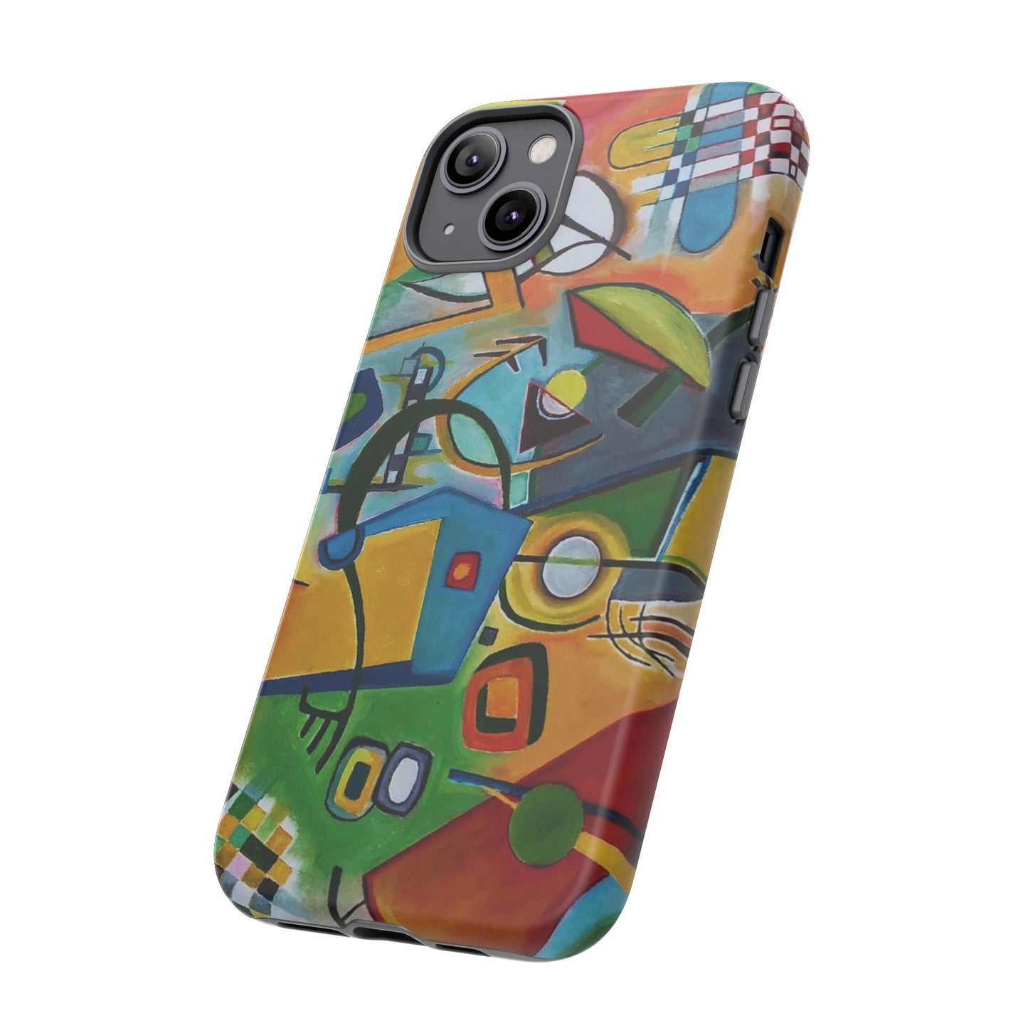 Phone Case "Kandinsky Inspired" Painting