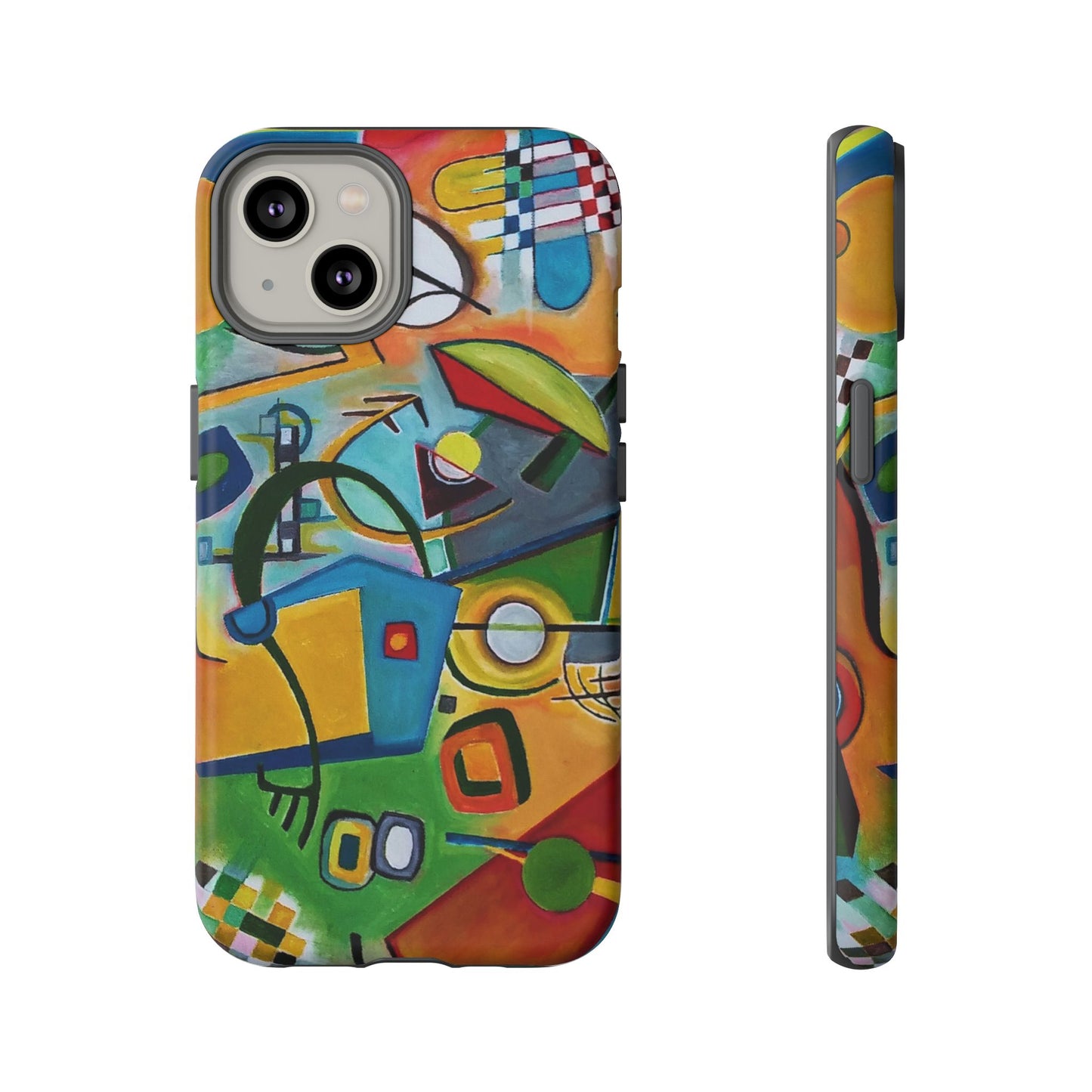 Phone Case "Kandinsky Inspired" Painting